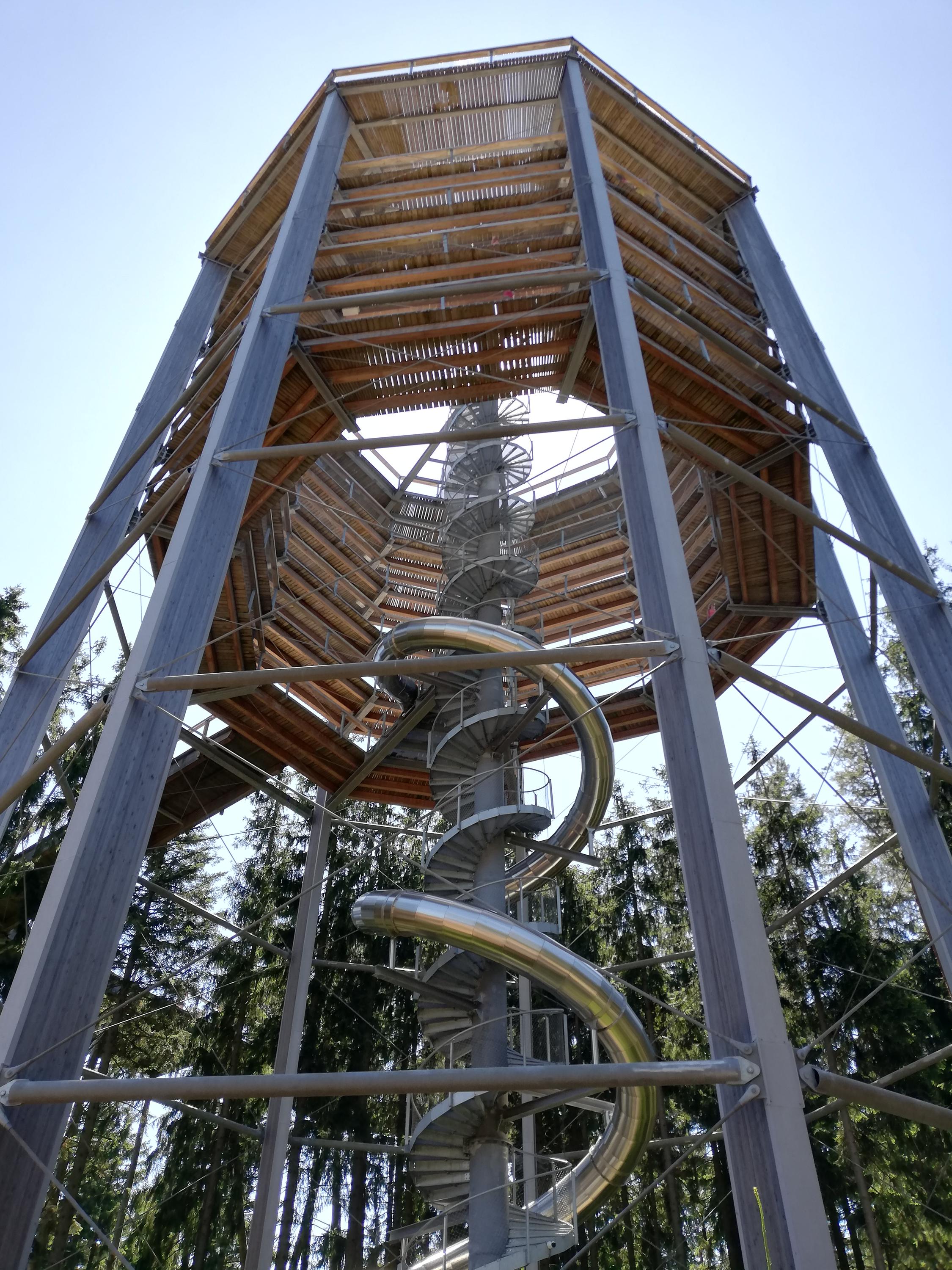 Stezka korunami stromů foto 6