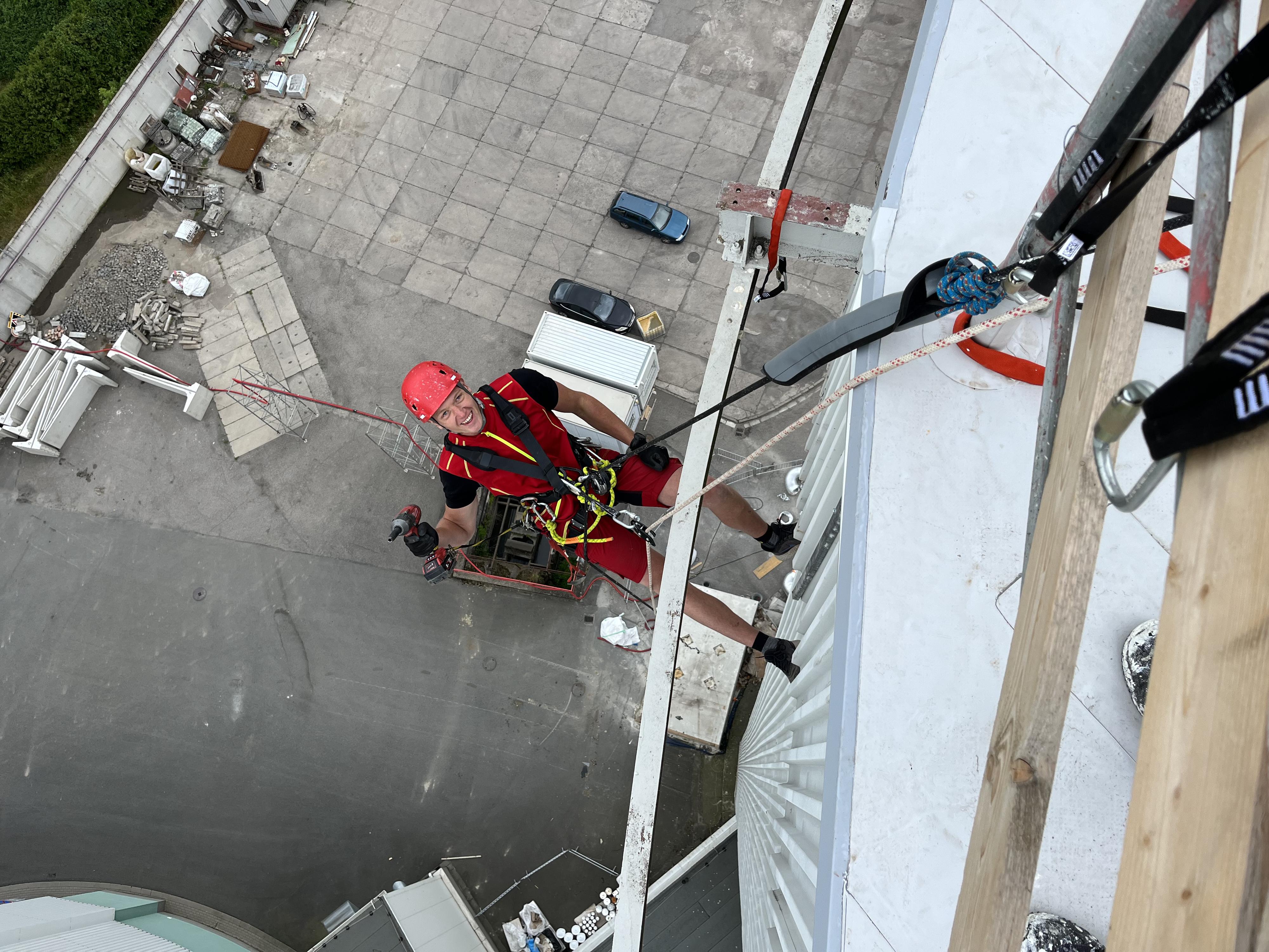 Výškové práce Martin Dušek foto 2