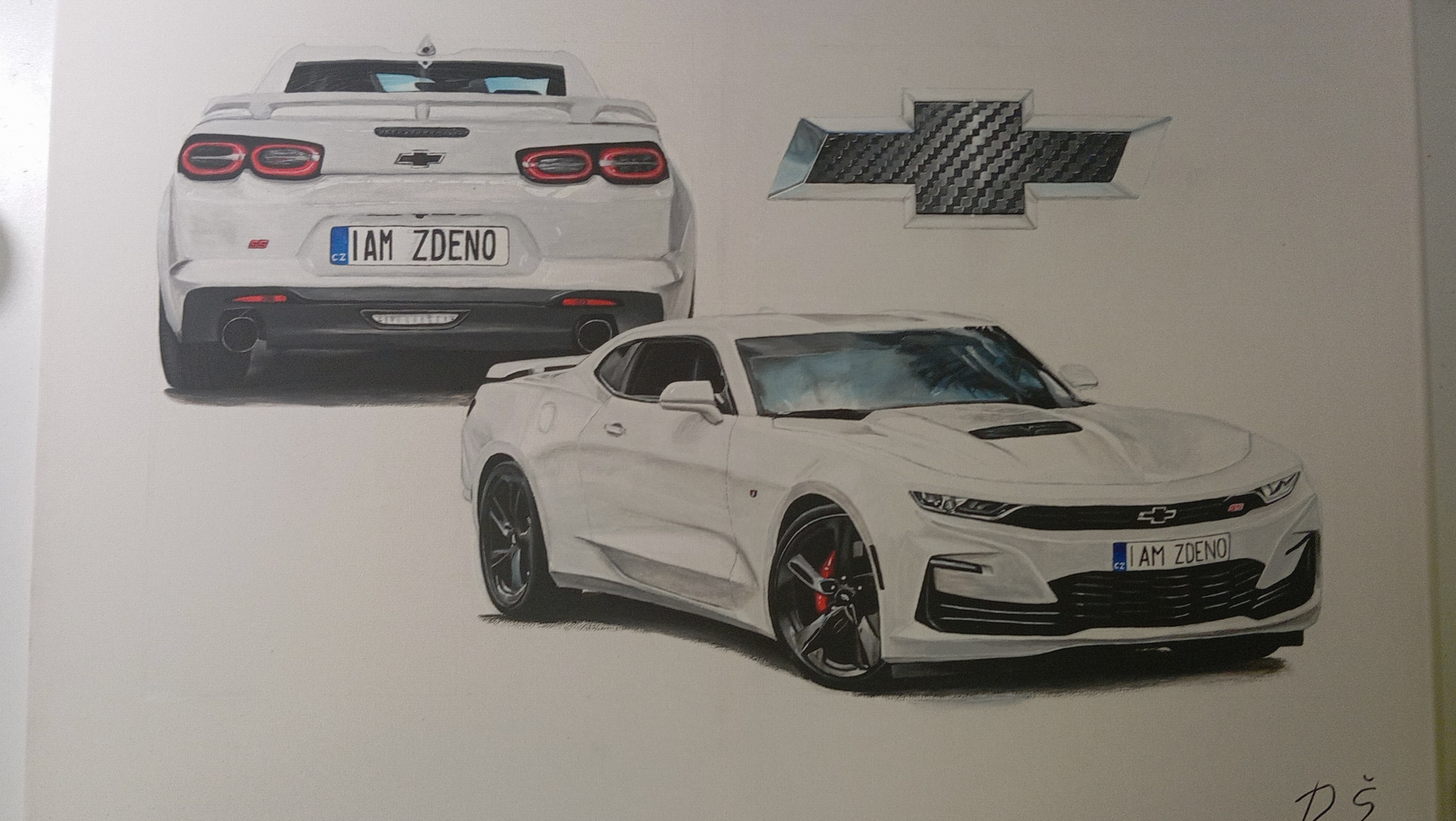 Ručně malované obrazy Štrouf foto 3