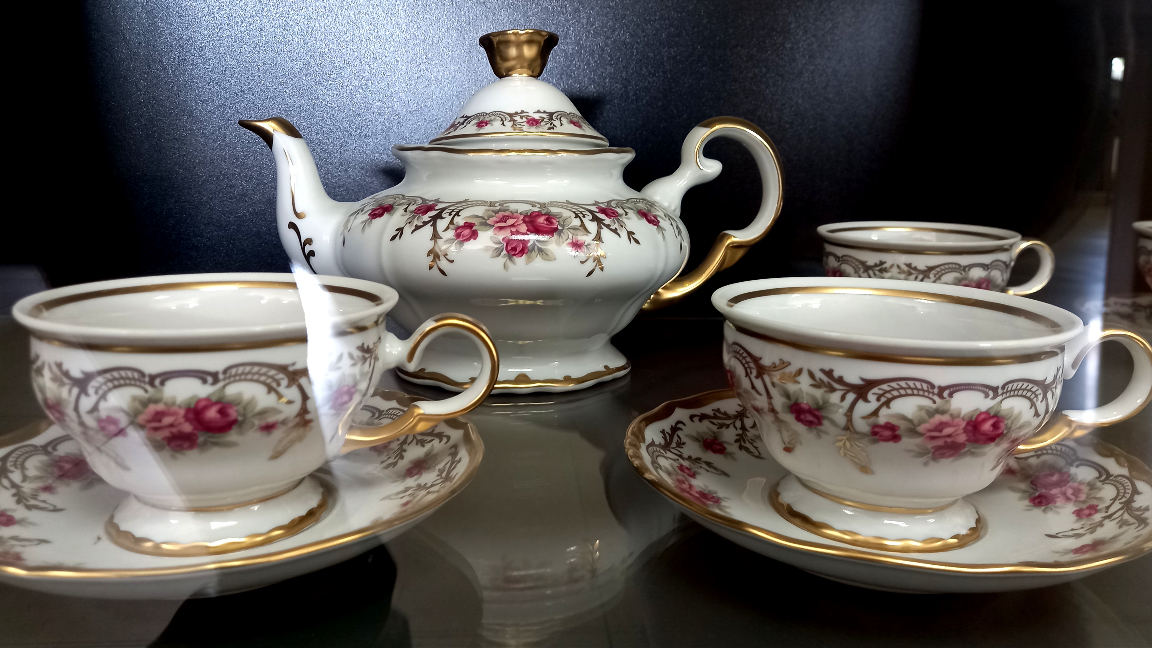 Dům porcelánu s modrou krví foto 5
