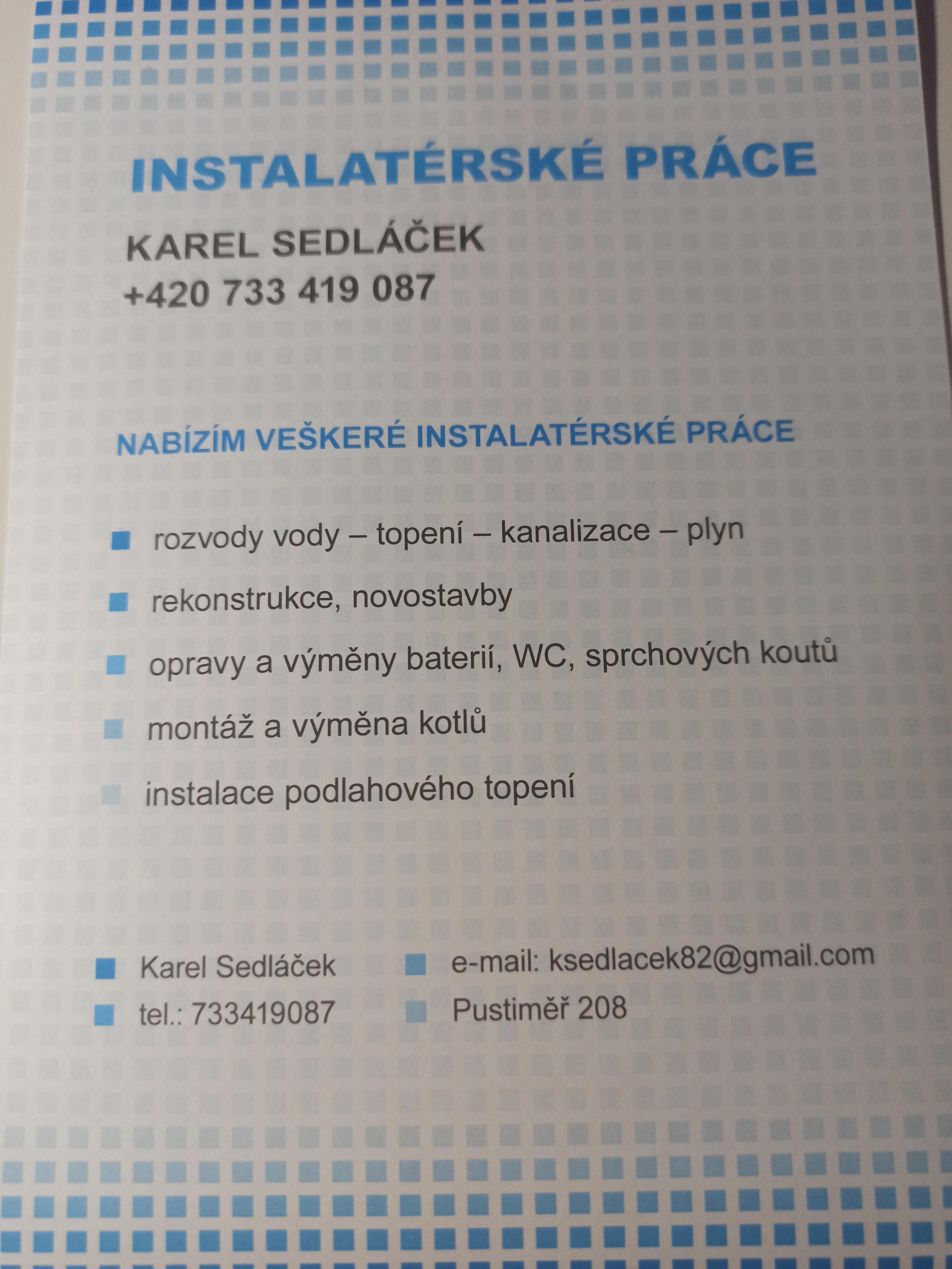 Karel Sedláček foto 3