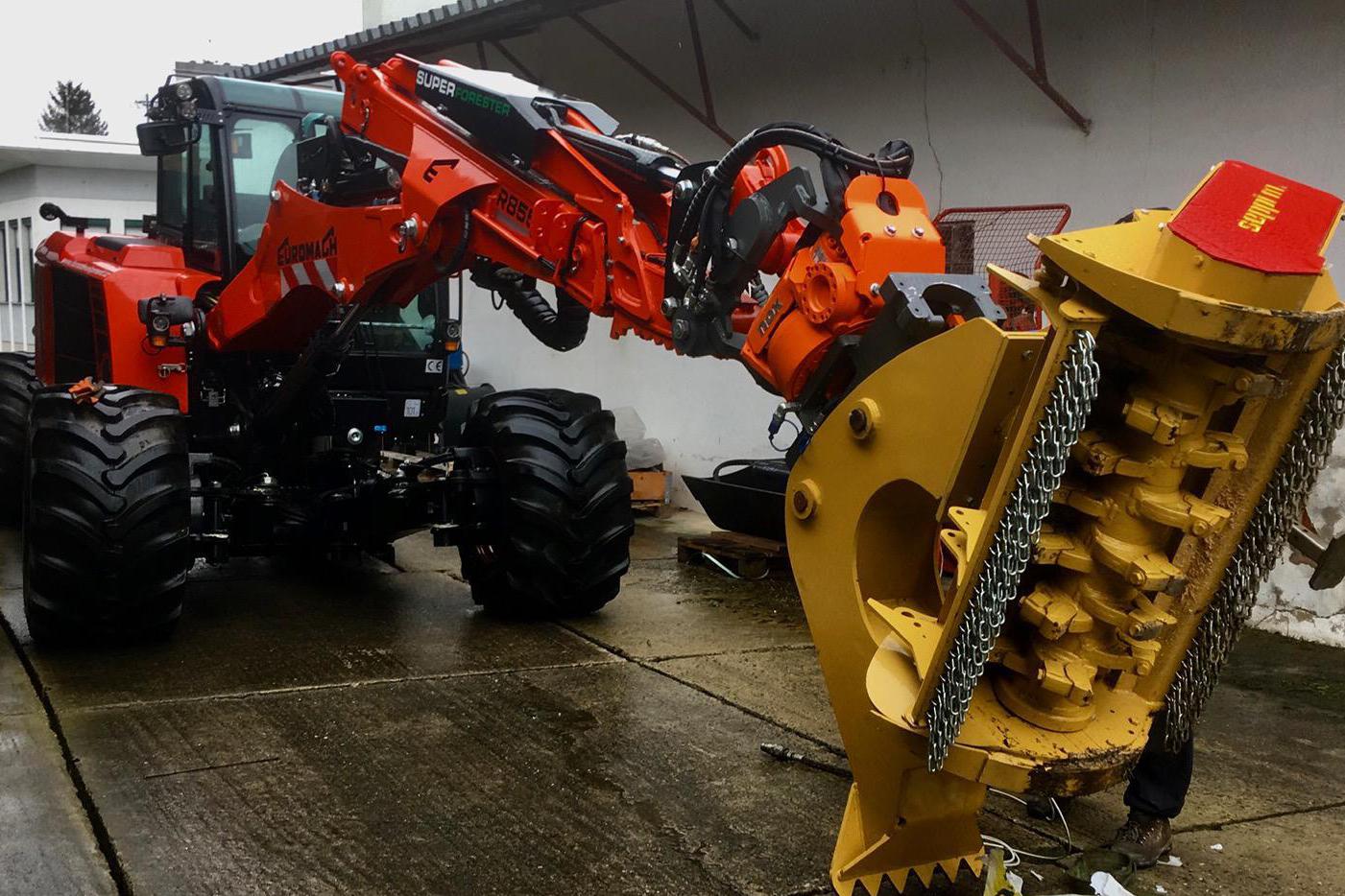 DODÁVÁME MULČOVAČE A LESNÍ PAŘEZOVÉ FRÉZY SEPPI-M