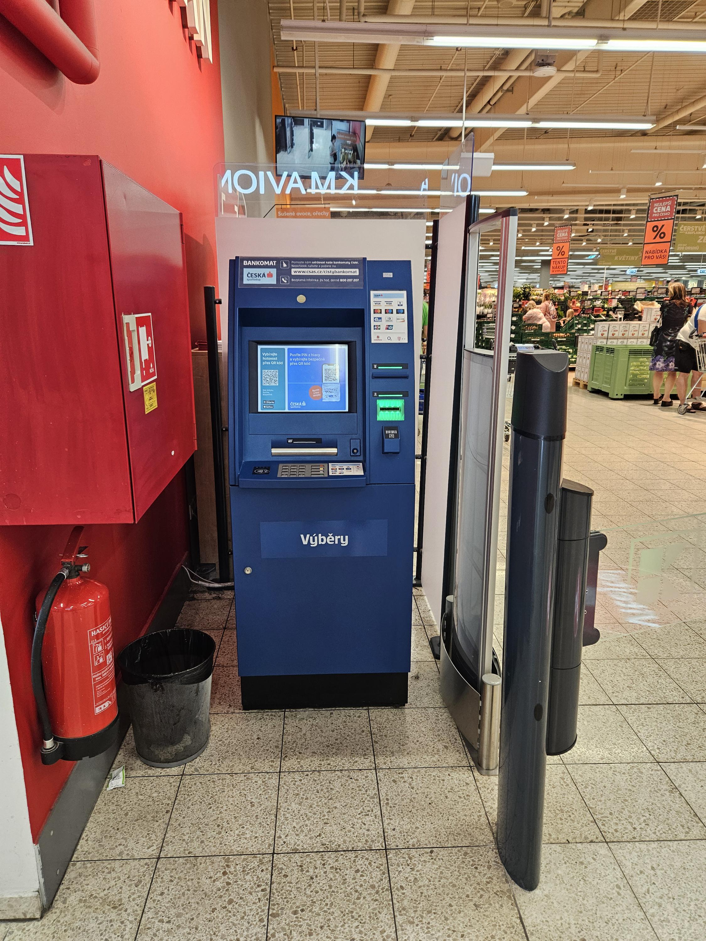 Bankomat České spořitelny foto 2