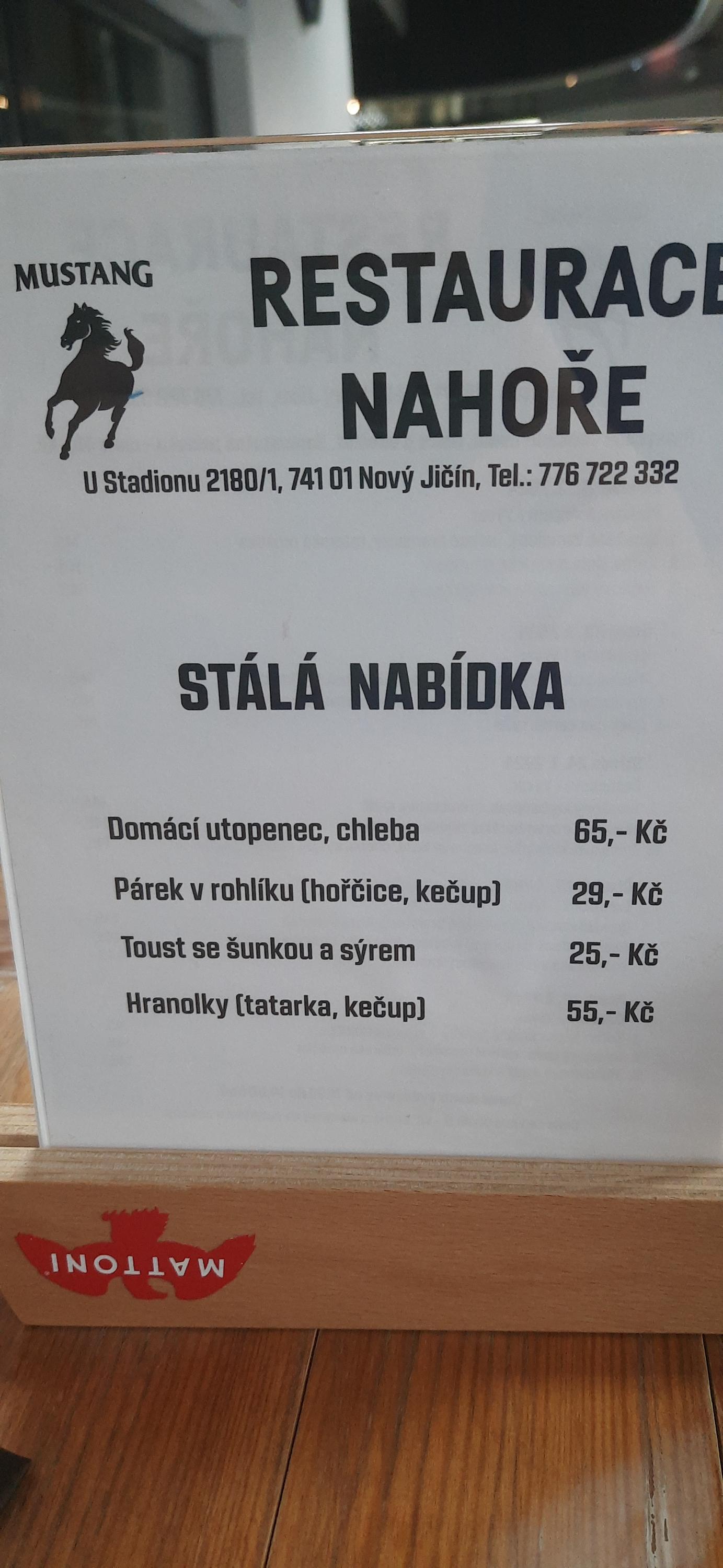 Restaurace Nahoře foto 4