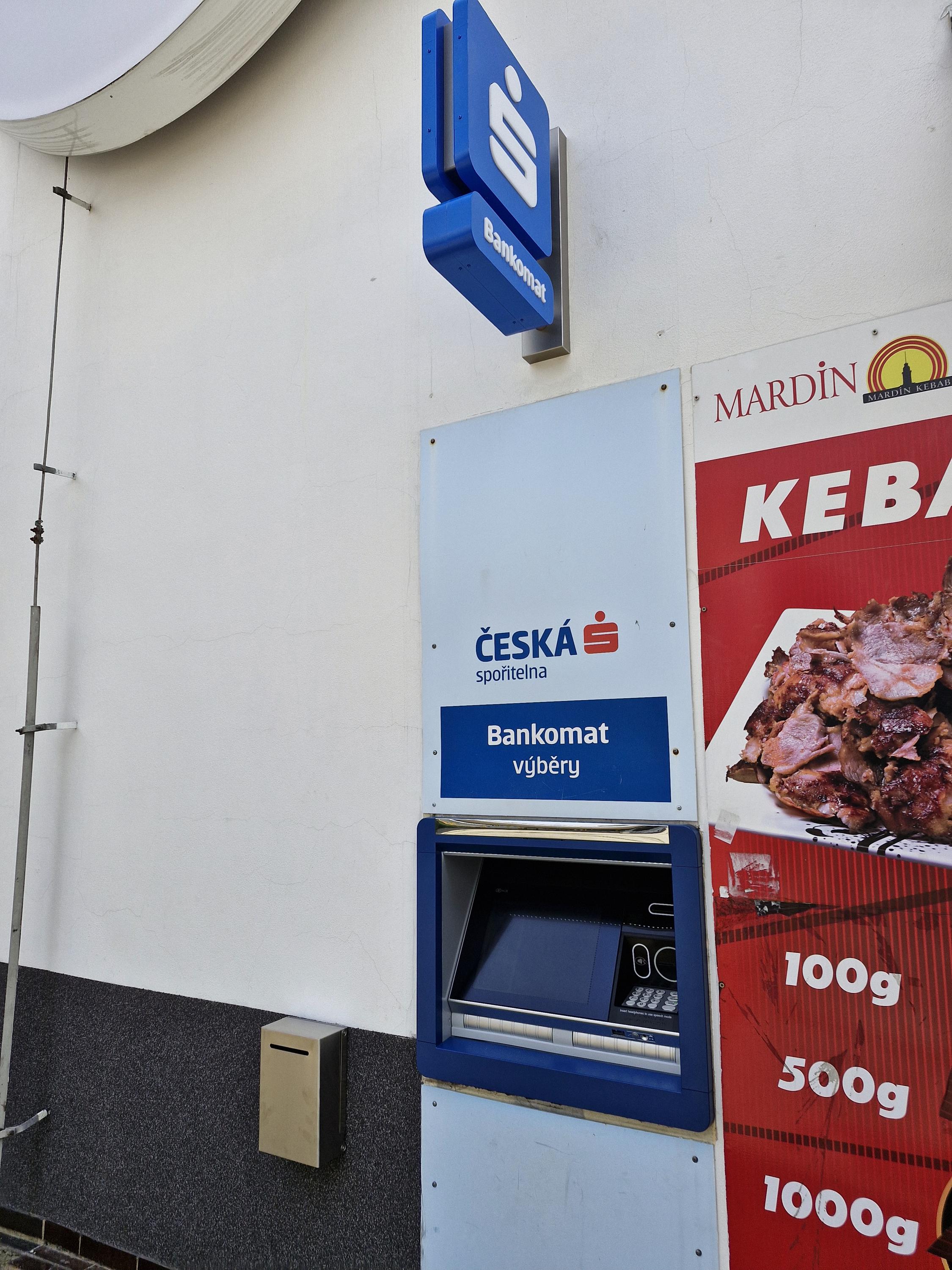 Bankomat České spořitelny foto 2