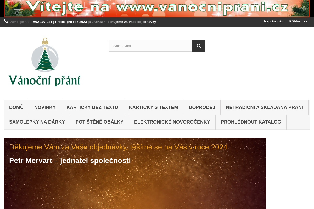 Vanocniprani.cz