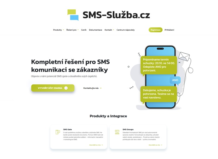 SMS Služba foto 1