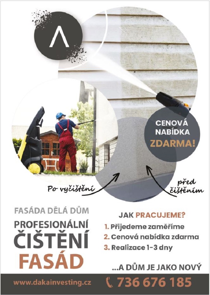 Čištění Fasád - DAKA INVESTING s.r.o. foto 4