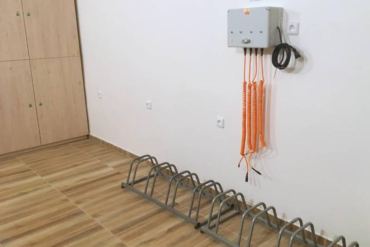 Nabíjecí stanice Areál Skiland - Kemp a Cyklopoint