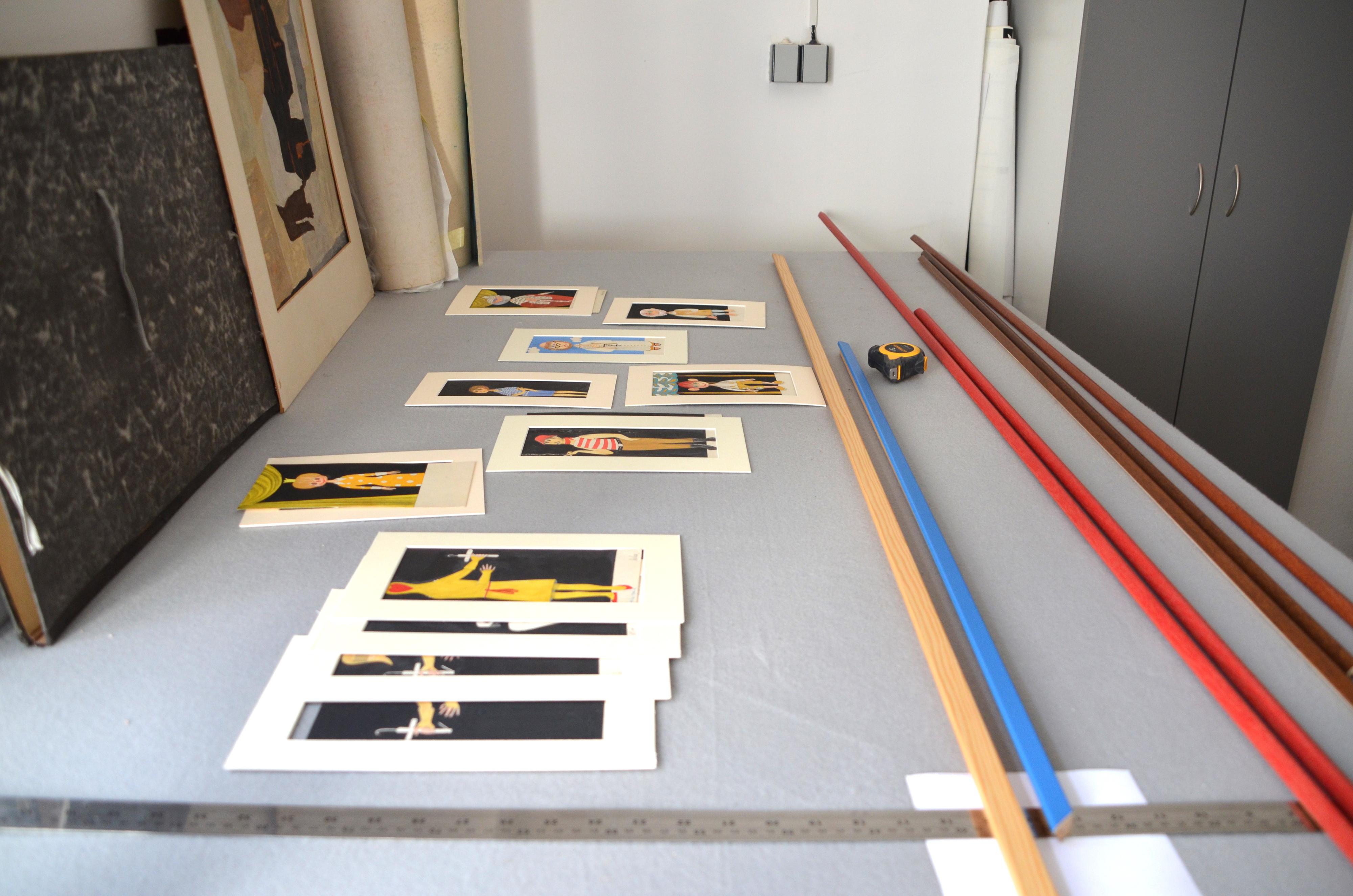 Martina Matochová rámování paspartování foto 2