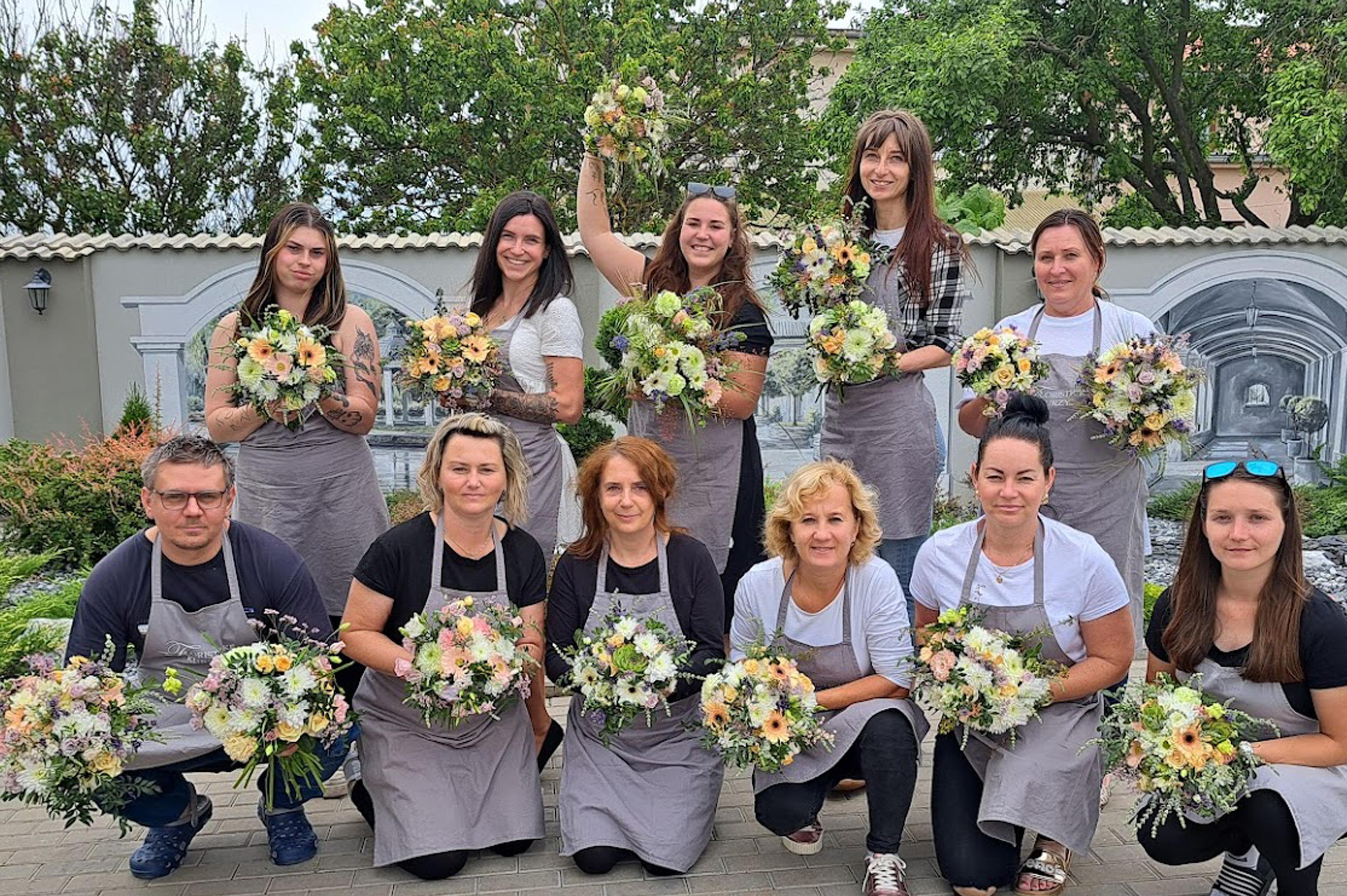 Floristické kurzy - Mgr. Renata Steinová, mistr florista