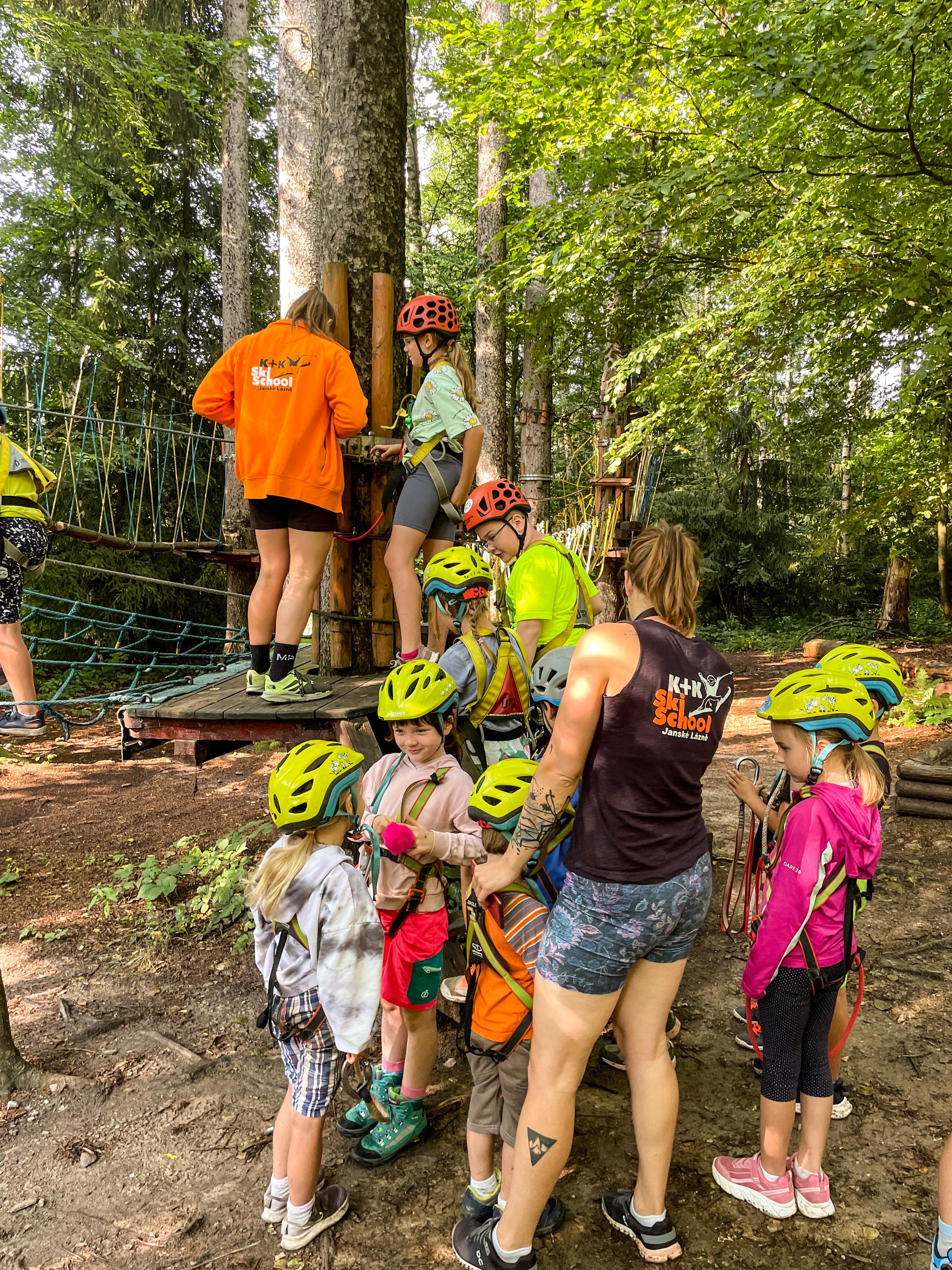 Lanový park - K+K Ski School s.r.o foto 4