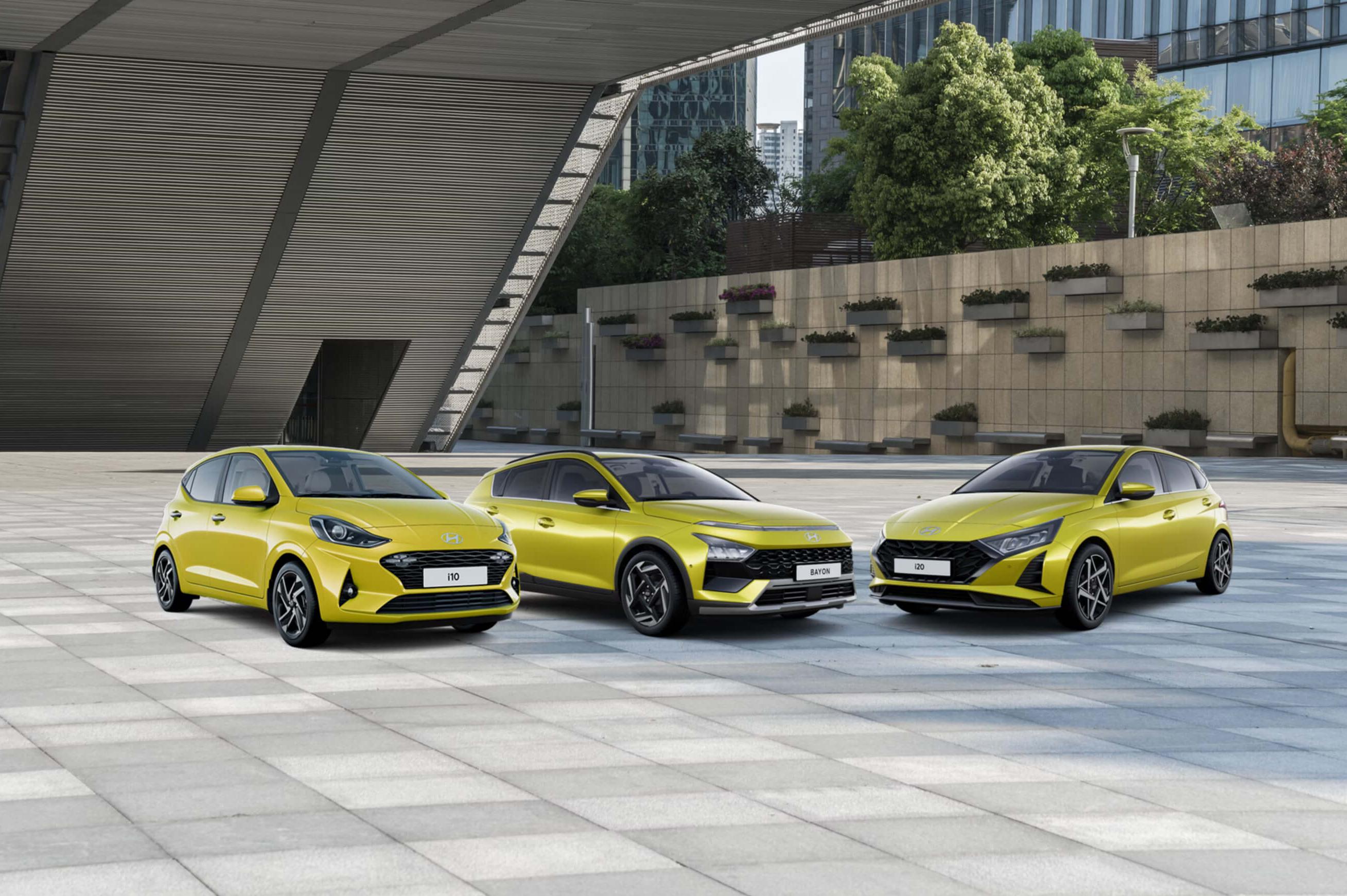 i10, i20 nebo BAYON v edici GO! již od 354 990 Kč