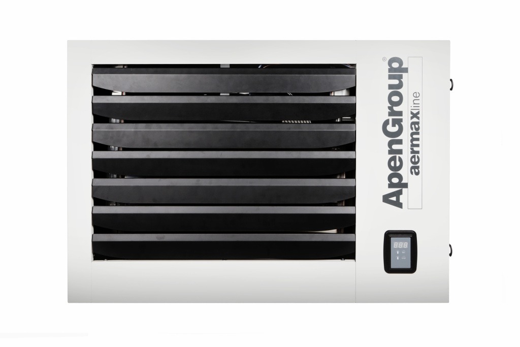 Teplovzdušné vytápění do haly - H2 ready