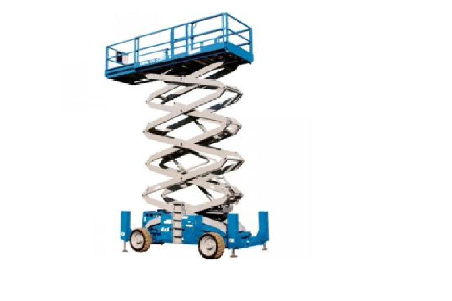 Dieslové nůžkové plošiny