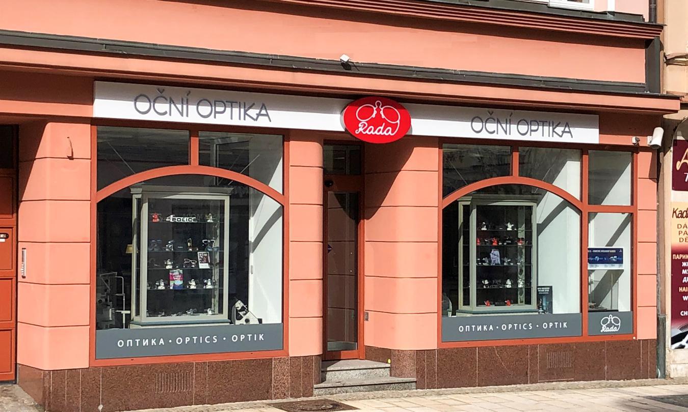 Oční optika Rada