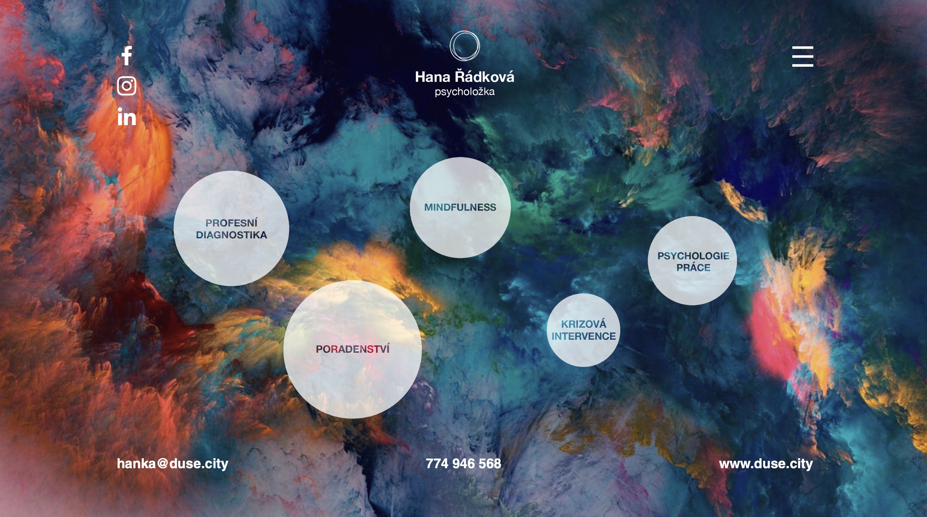Duše.city – Mgr. et Bc. Hana Klabíková – psycholožka foto 2
