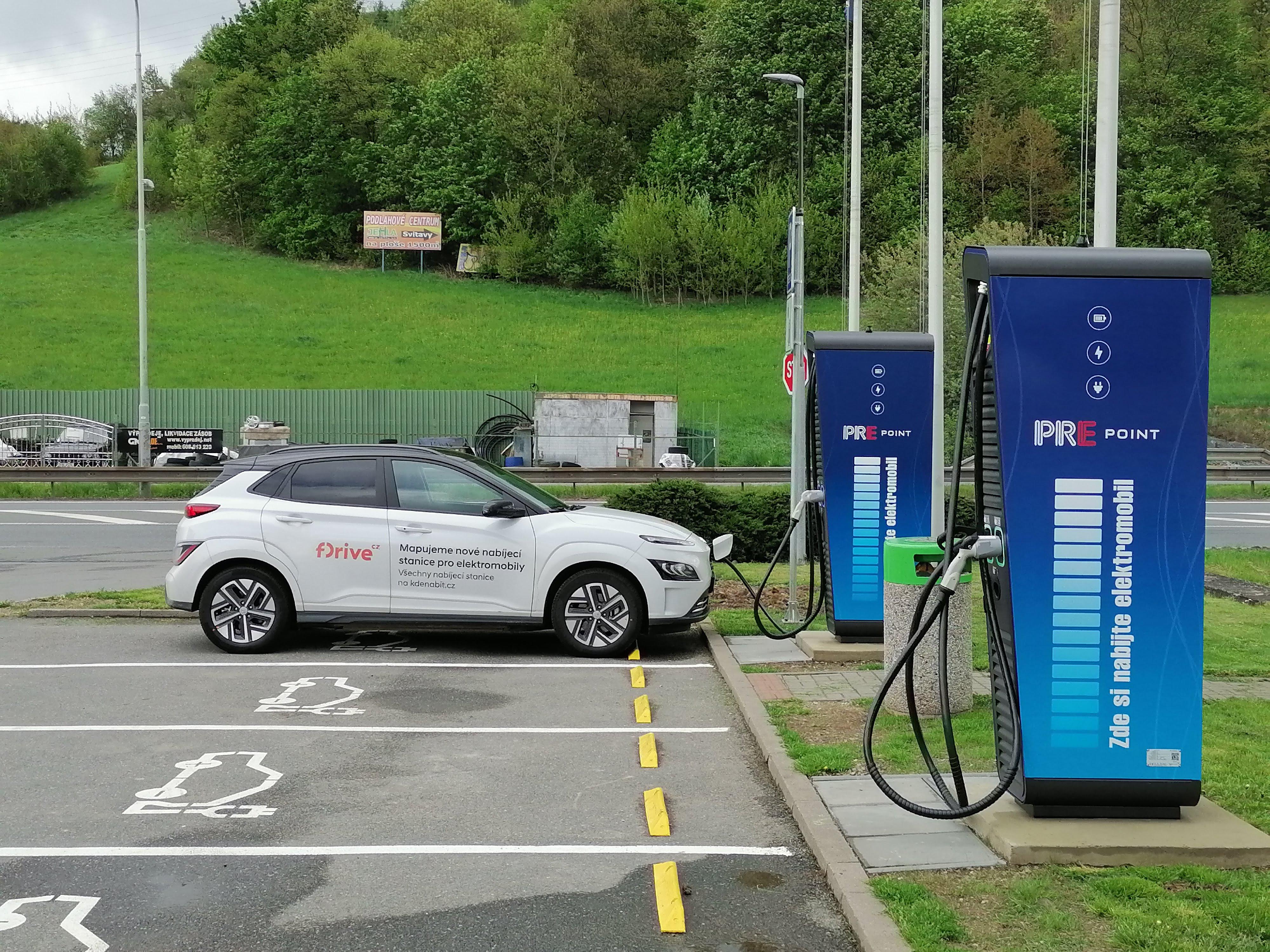 PREpoint - nabíjecí stanice PRE