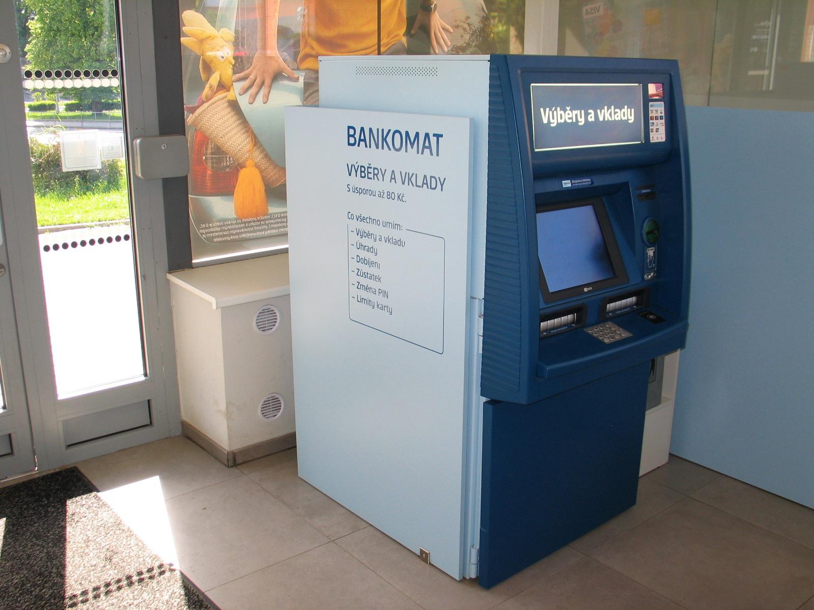 Bankomat České spořitelny foto 2