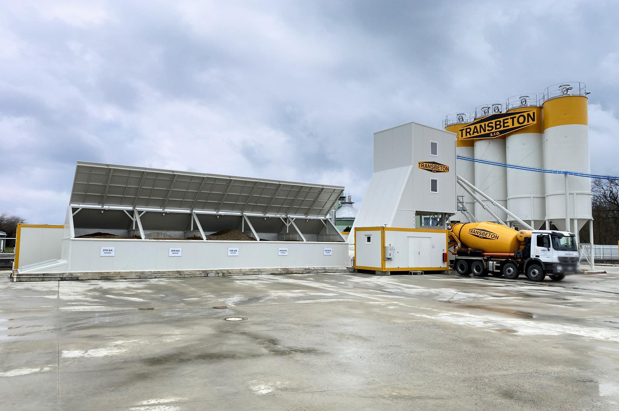 TRANSBETON s.r.o. – betonárna Vyškov