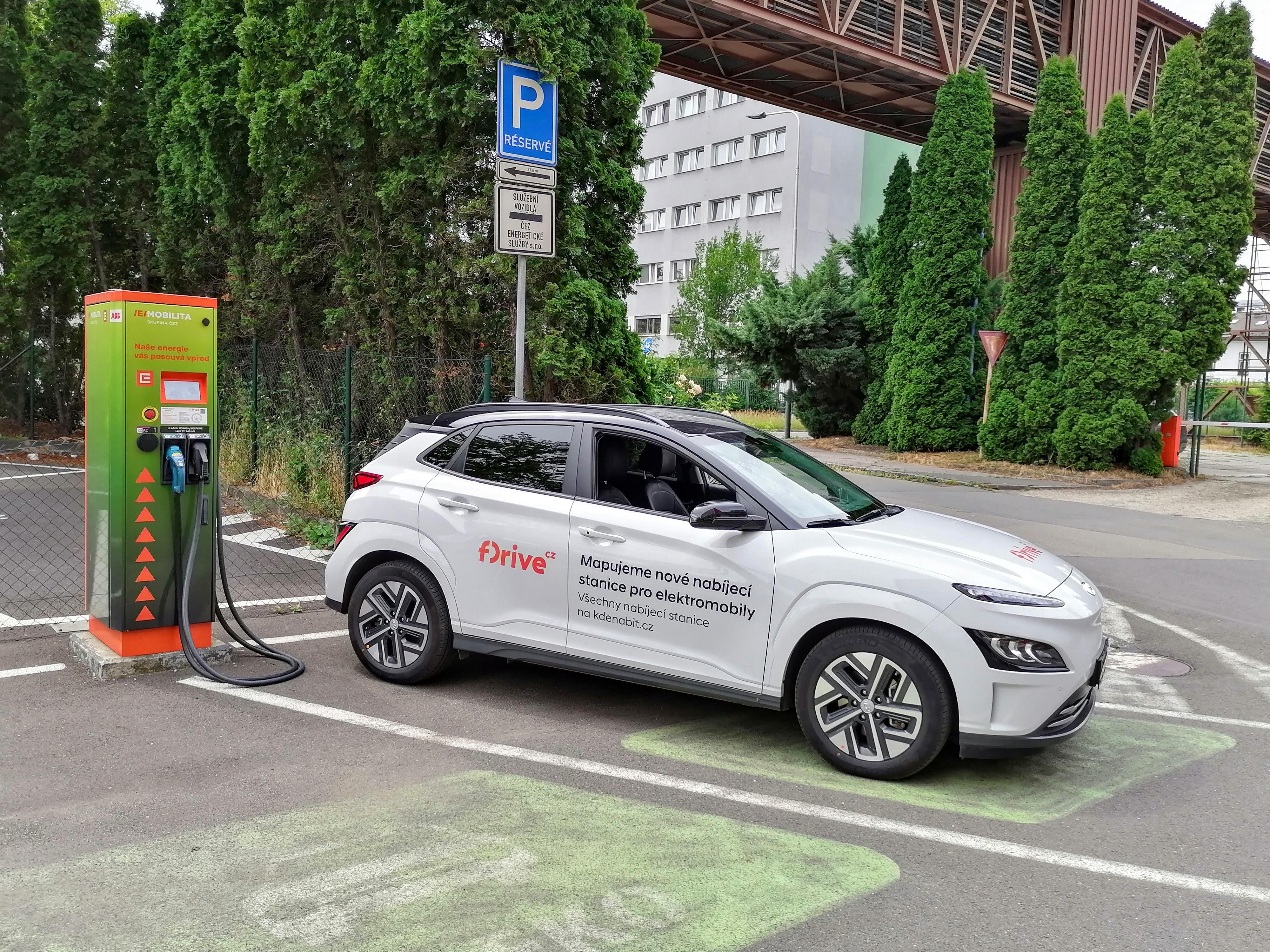 Nabíjecí stanice ČEZ foto 2