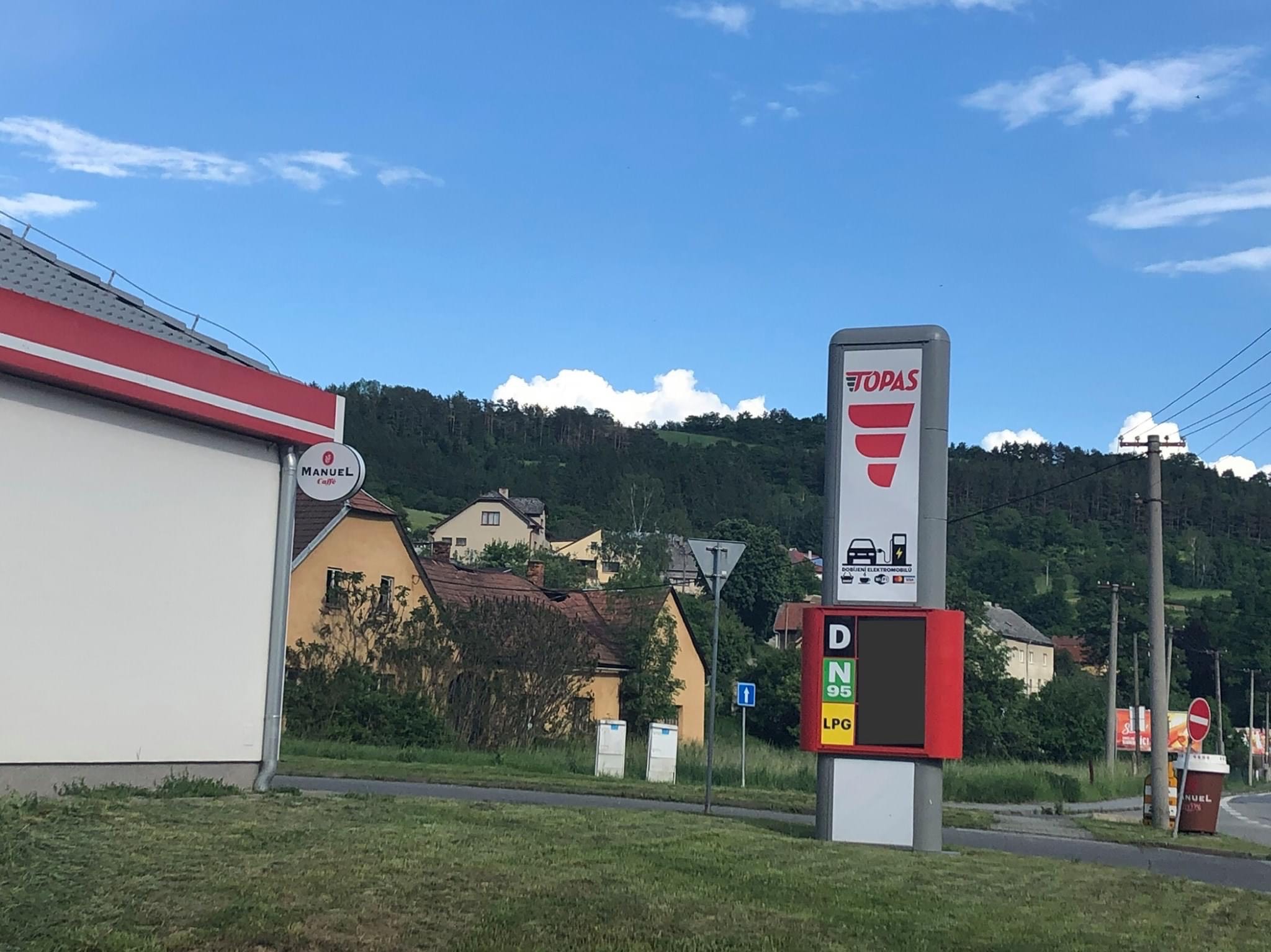 Čerpací stanice TOPAS