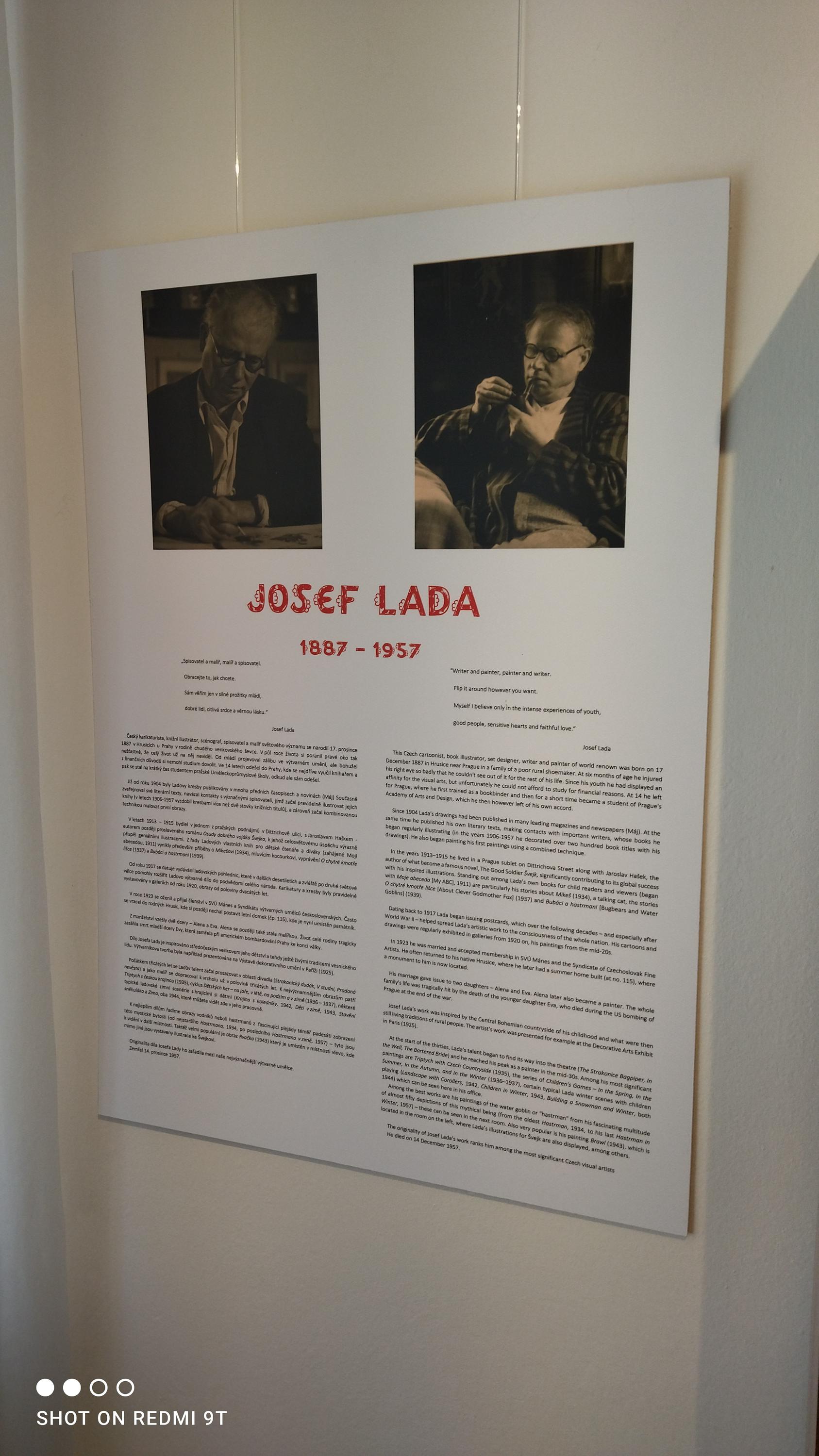 Památník Josefa Lady a jeho dcery Aleny foto 6