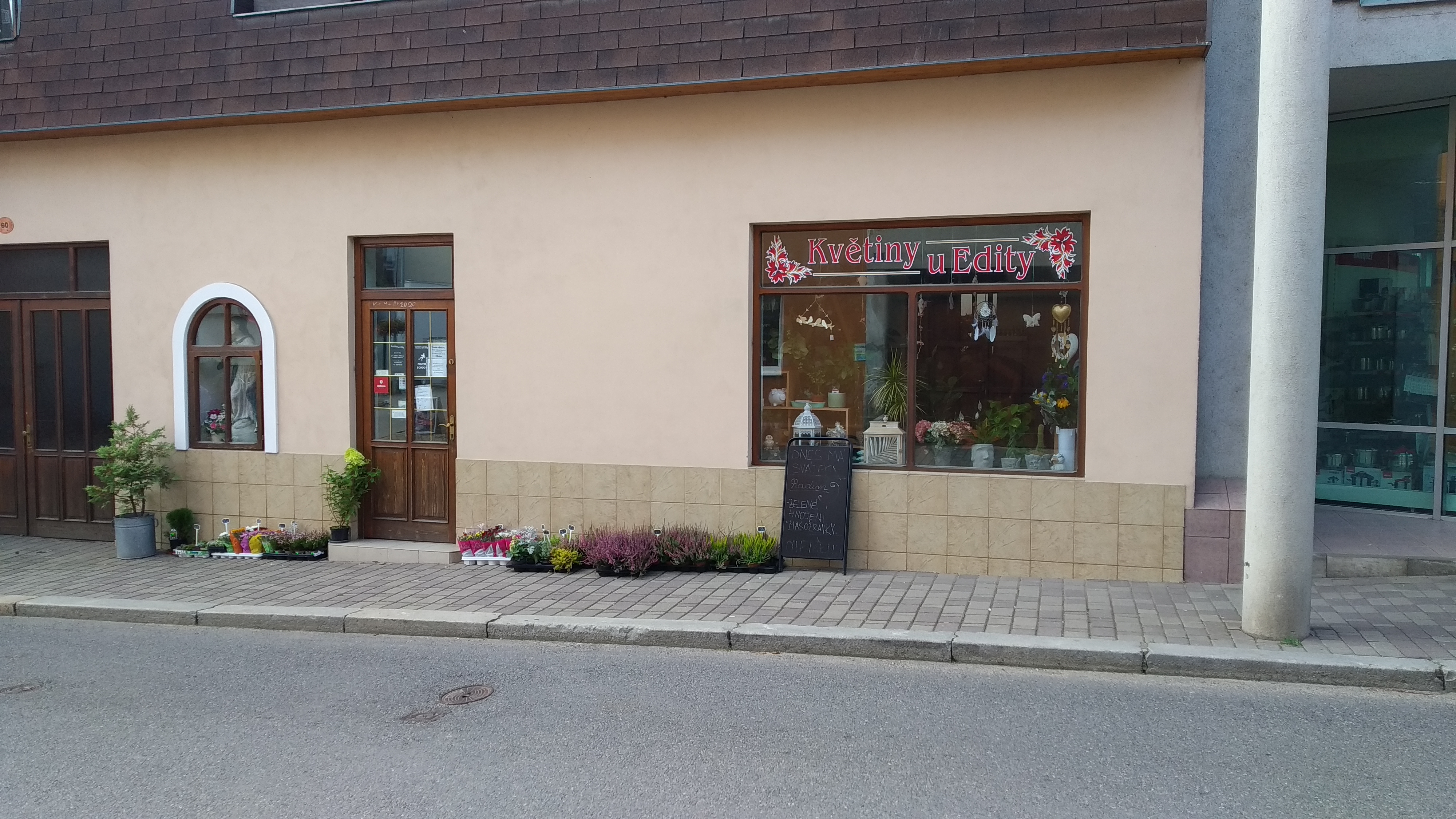 Květiny u Edity