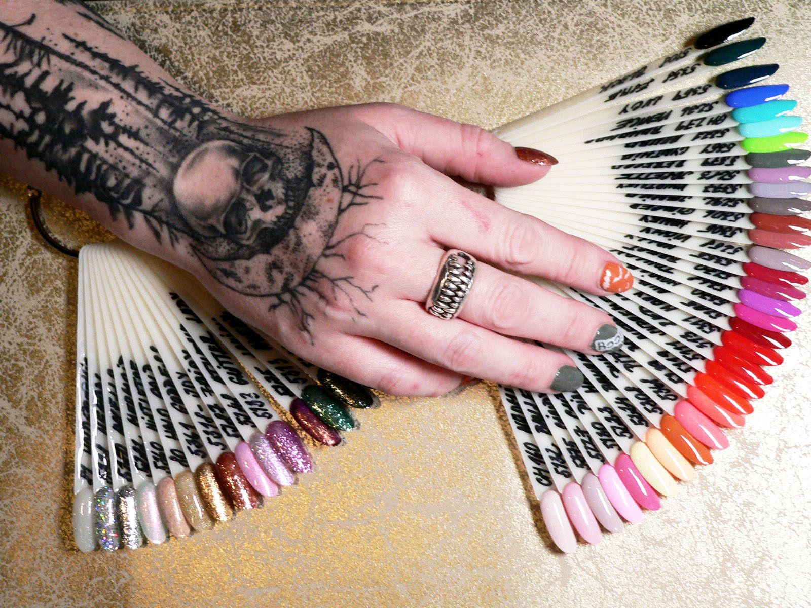 Palm tattoo foto 6