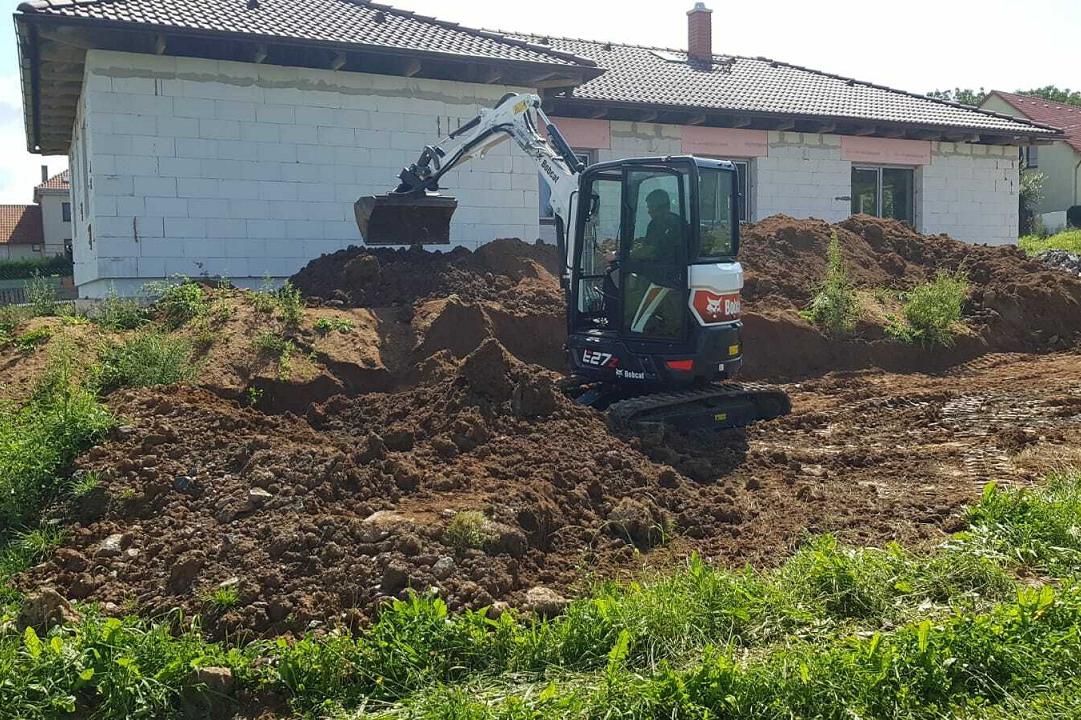 Zemní a výkopové práce - Rokycany, Beroun, Plzeň