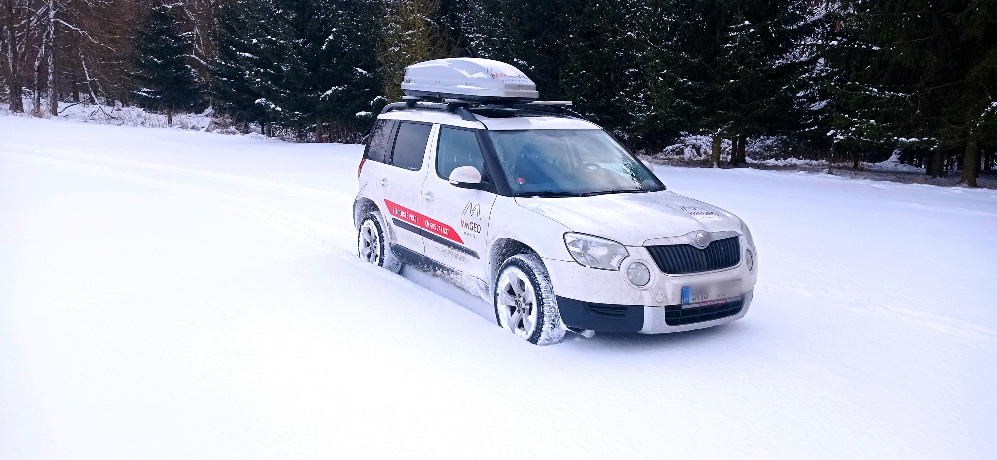 Michal Meluzín - geodetické práce