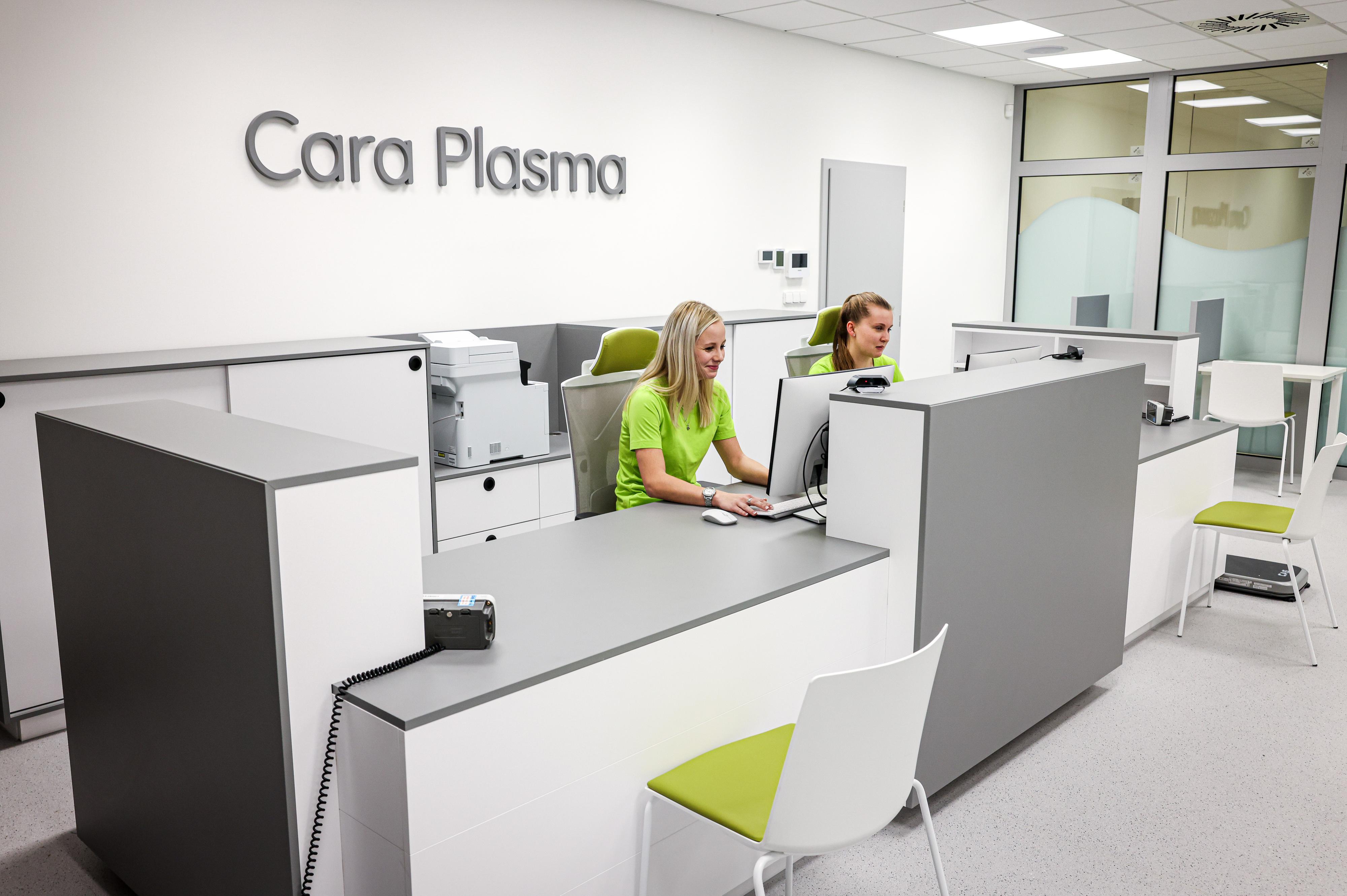 Dárcovské centrum krevní plasmy Cara Plasma