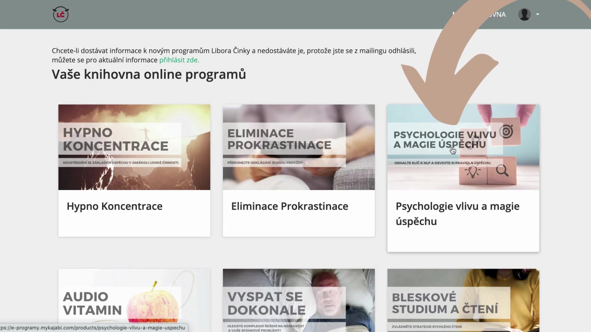 Eshop.liborcinka.cz foto 2 (náhled videa)