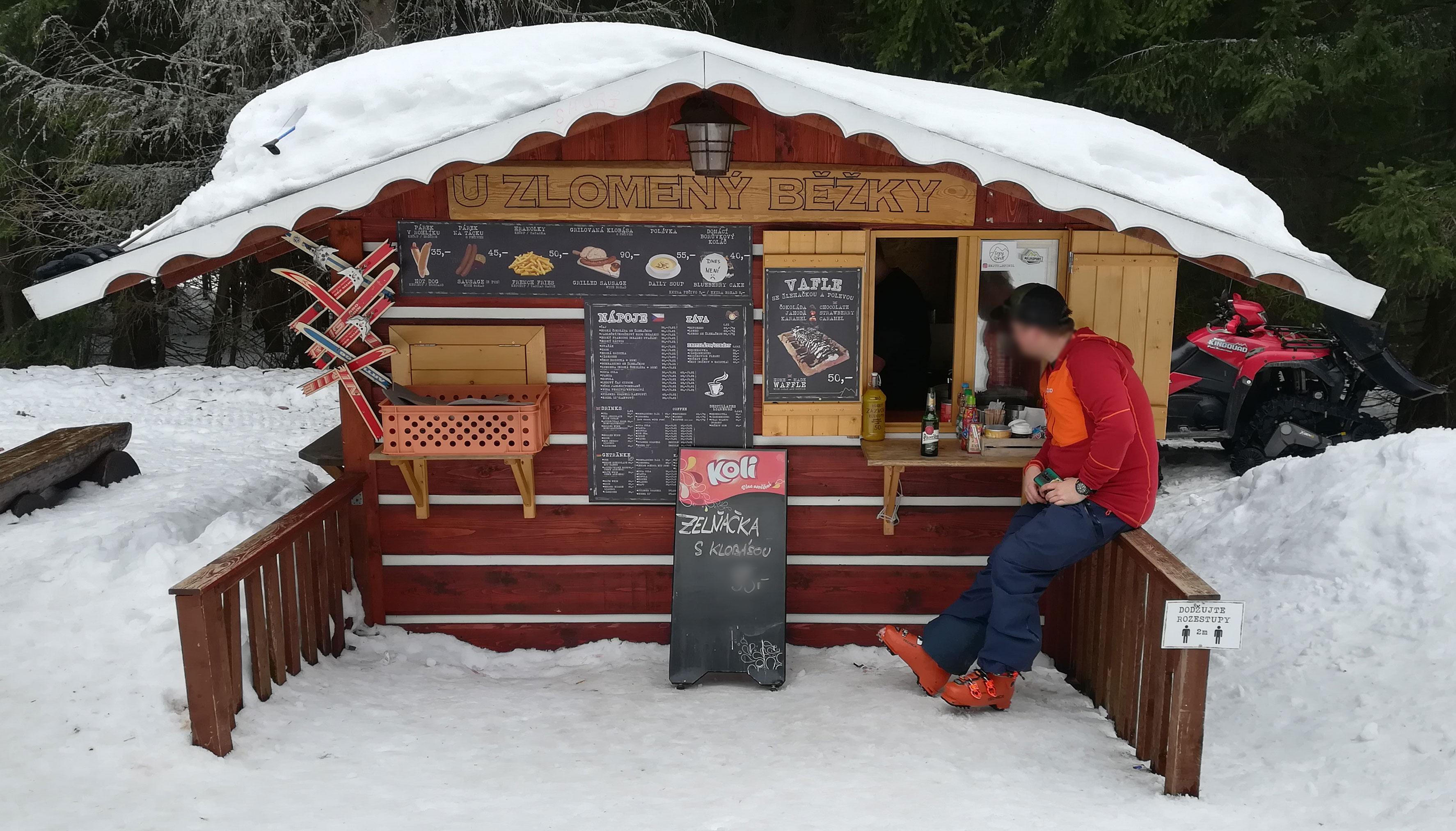 Bufet U zlomený běžky