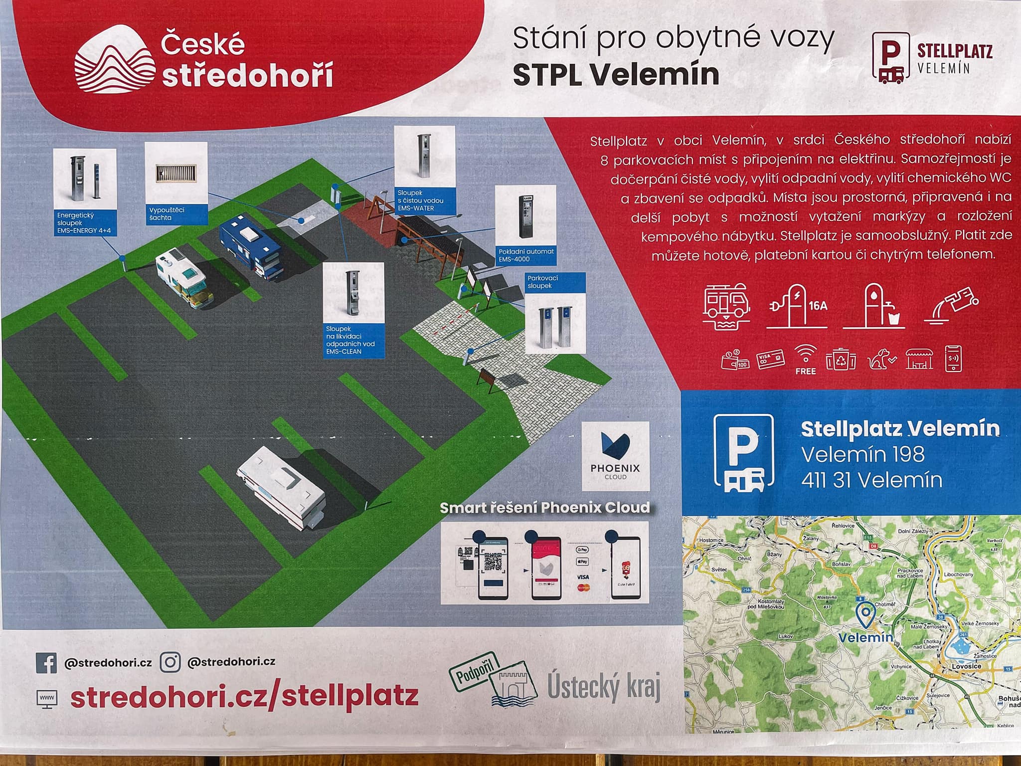 Stellplatz Velemín foto 2