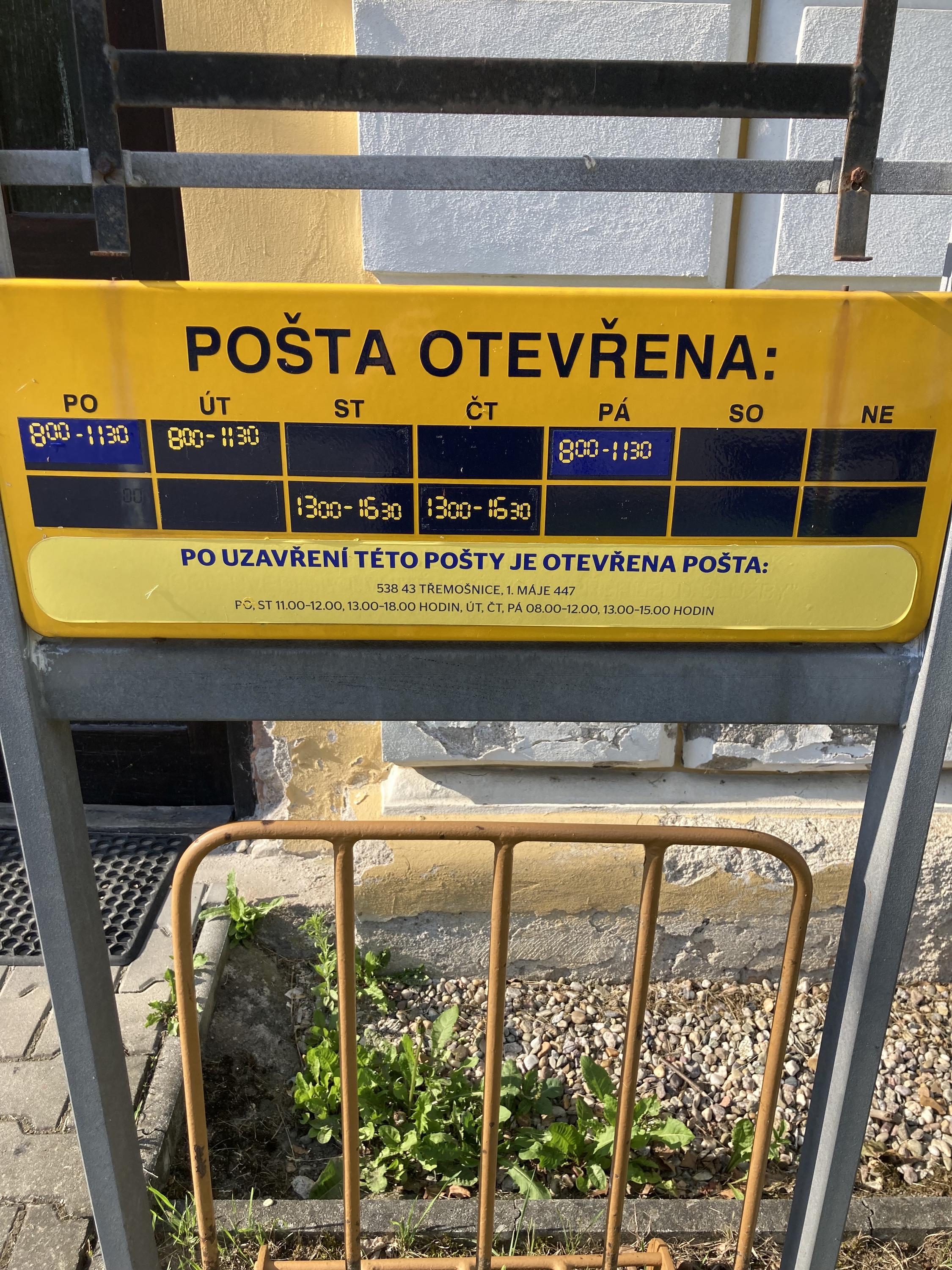 Pošta Běstvina foto 2
