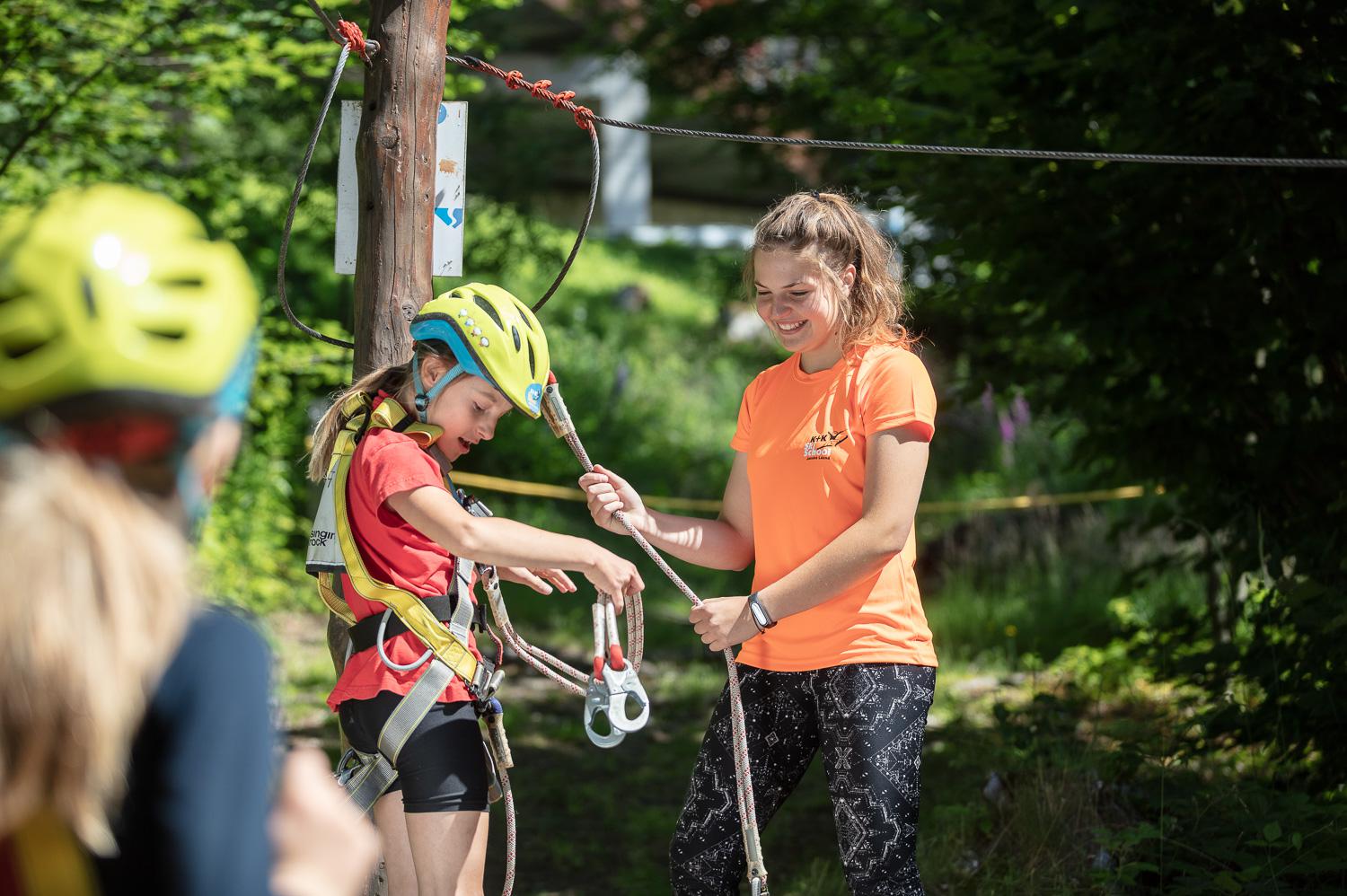 Lanový park - K+K Ski School s.r.o
