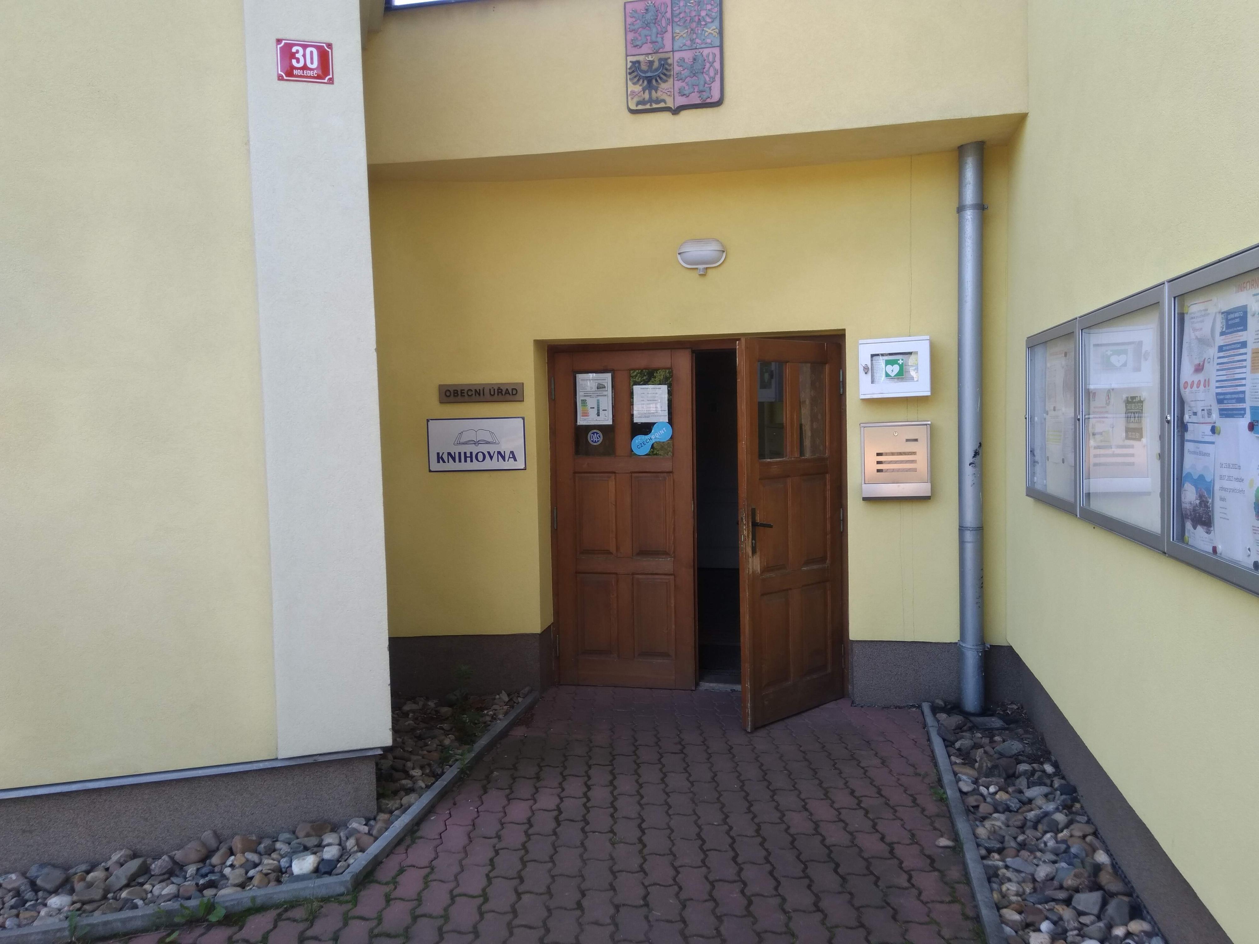 Obecní knihovna Holedeč