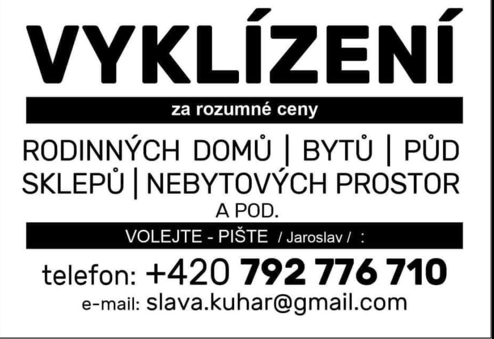 Vyklízení a stěhovací práce - Jaroslav Kuchar foto 2