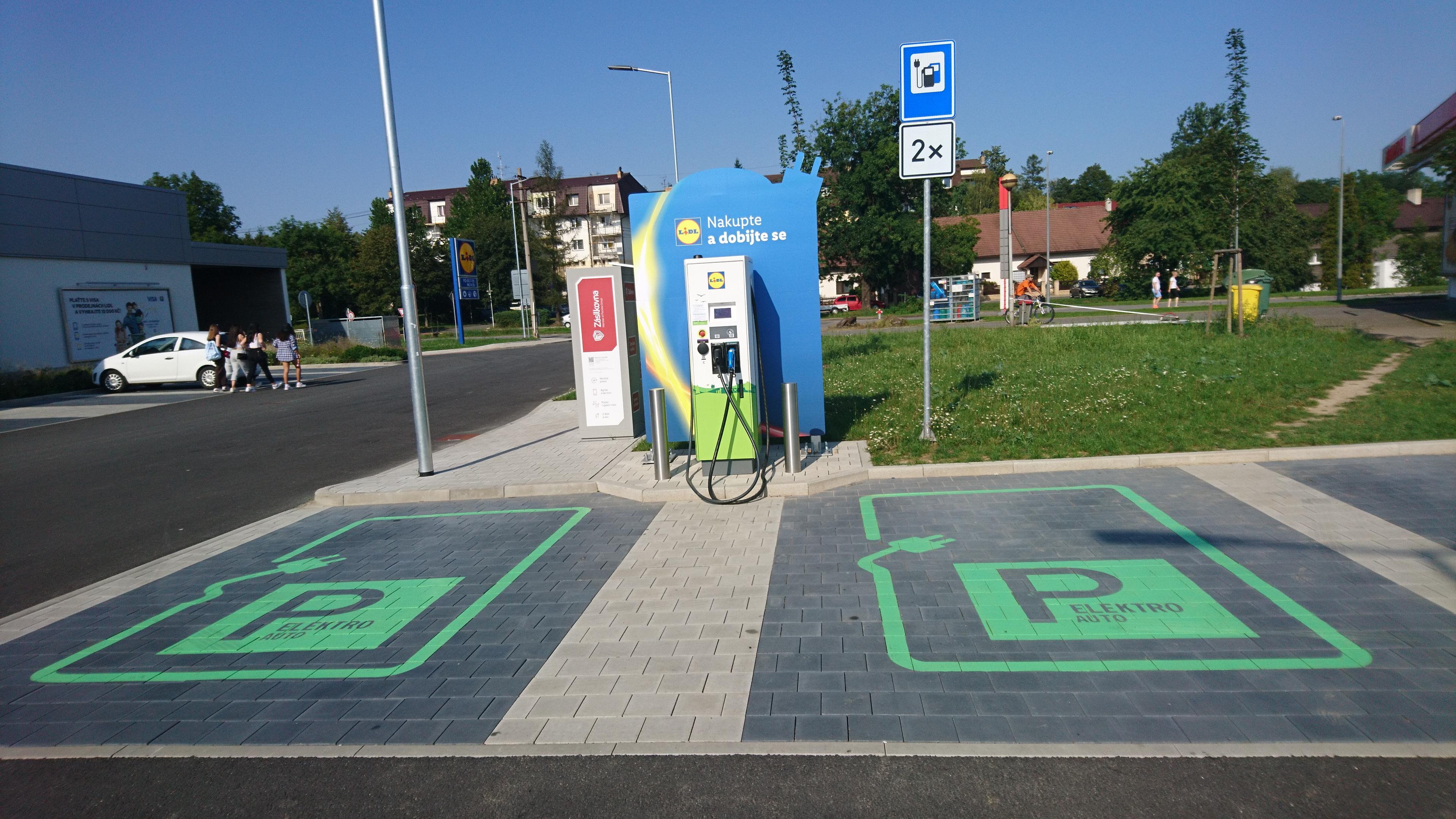 Nabíjecí stanice Lidl foto 4