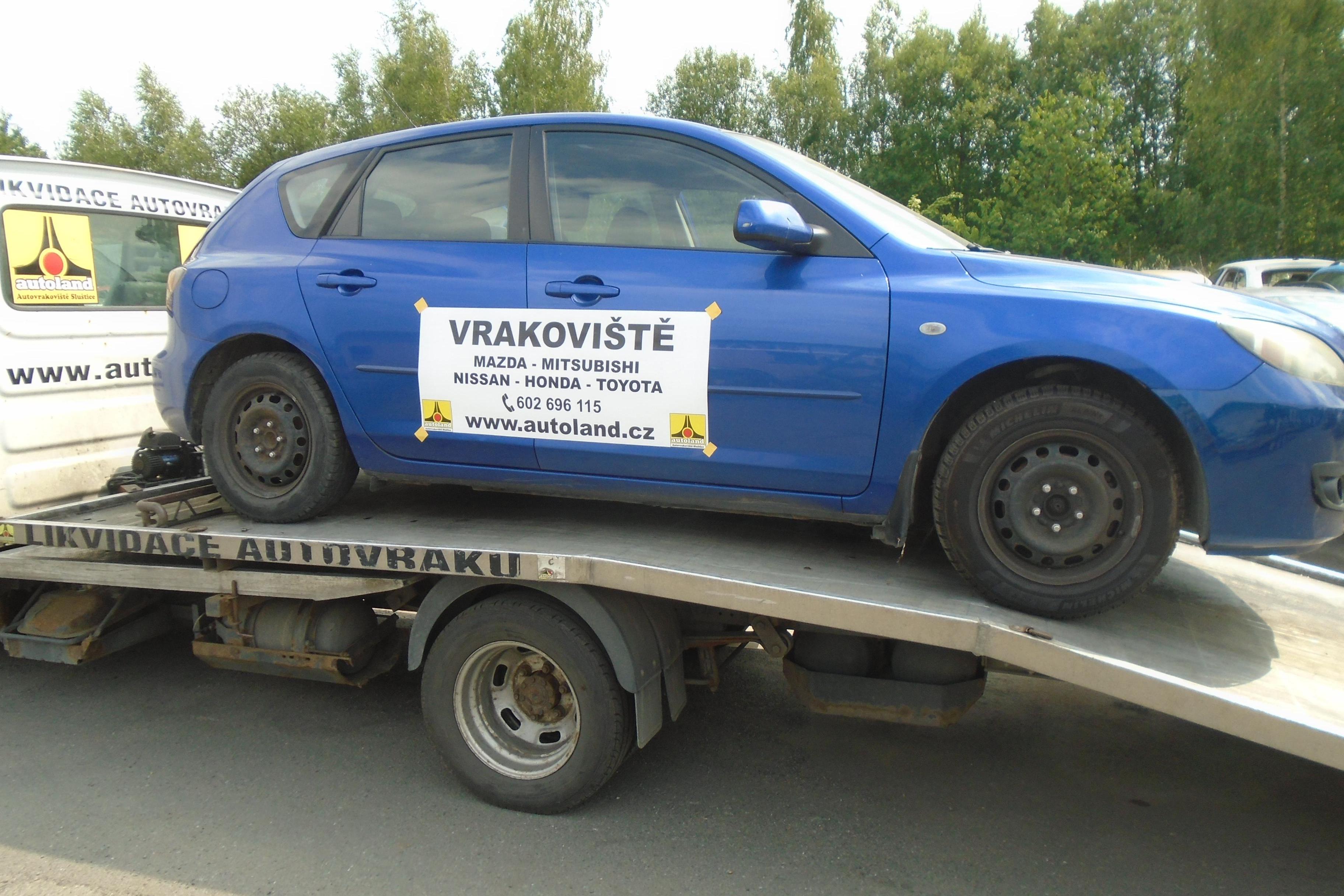 Autoland - Autovrakoviště Mazda, Mitsubishi Sluštice