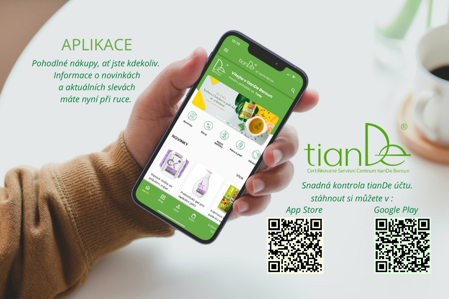 Aplikace tianDe Beroun