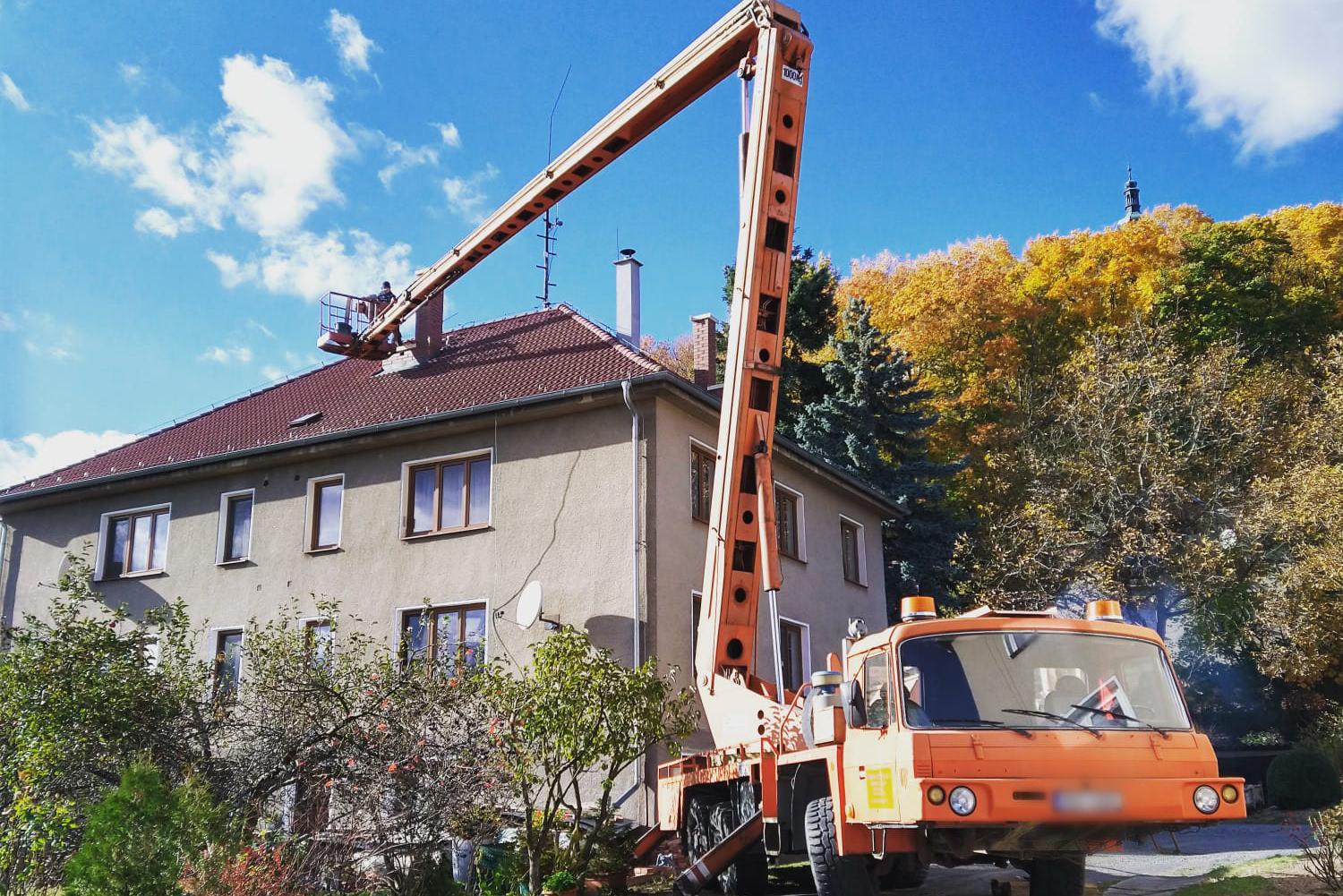 Plošiny-kontejnery.cz, jeřábnické práce