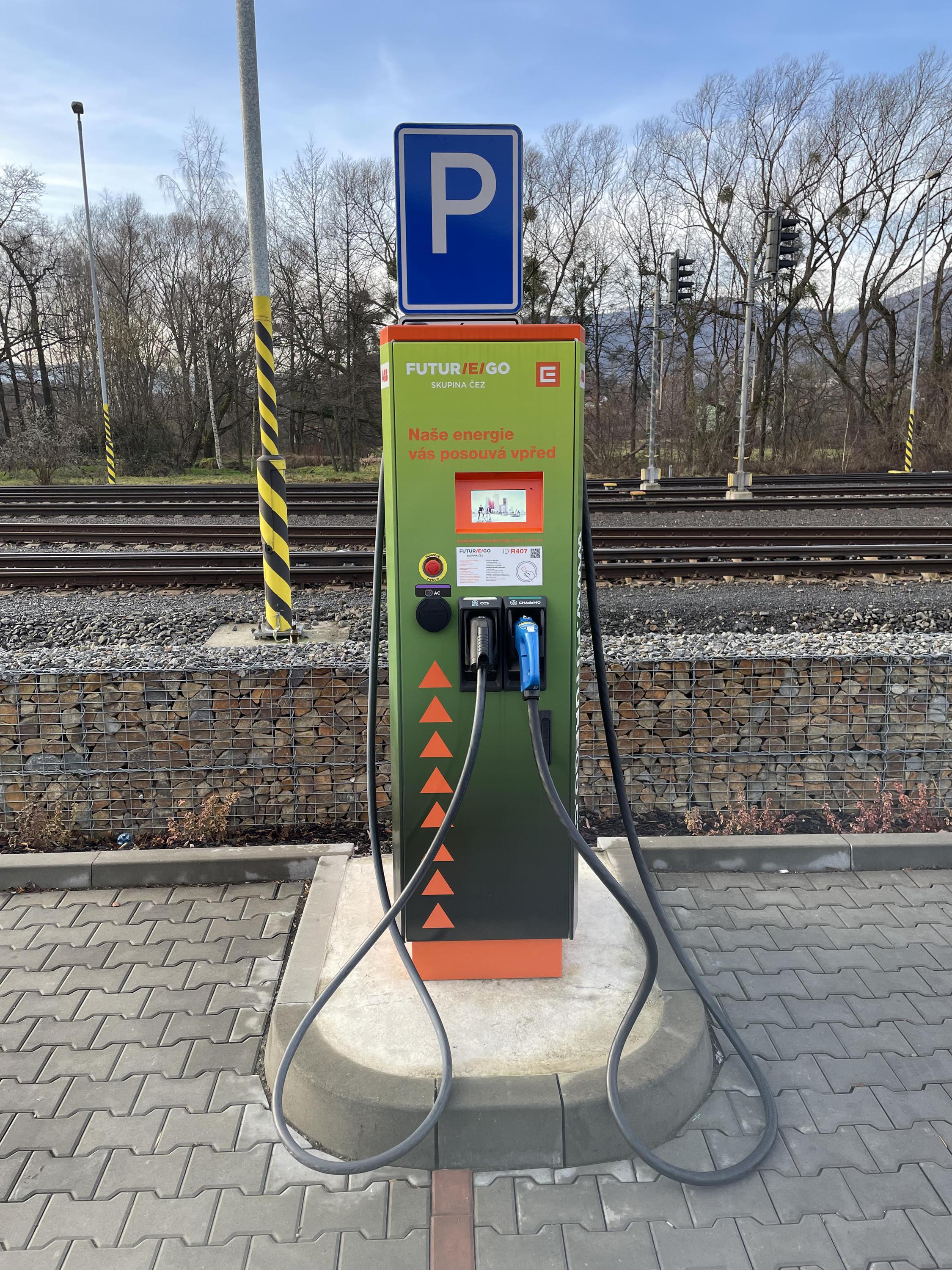 Nabíjecí stanice ČEZ foto 3