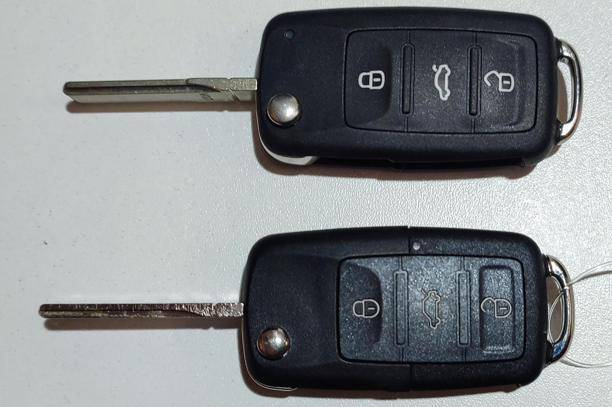 Autoklíč Škoda, VW, Seat