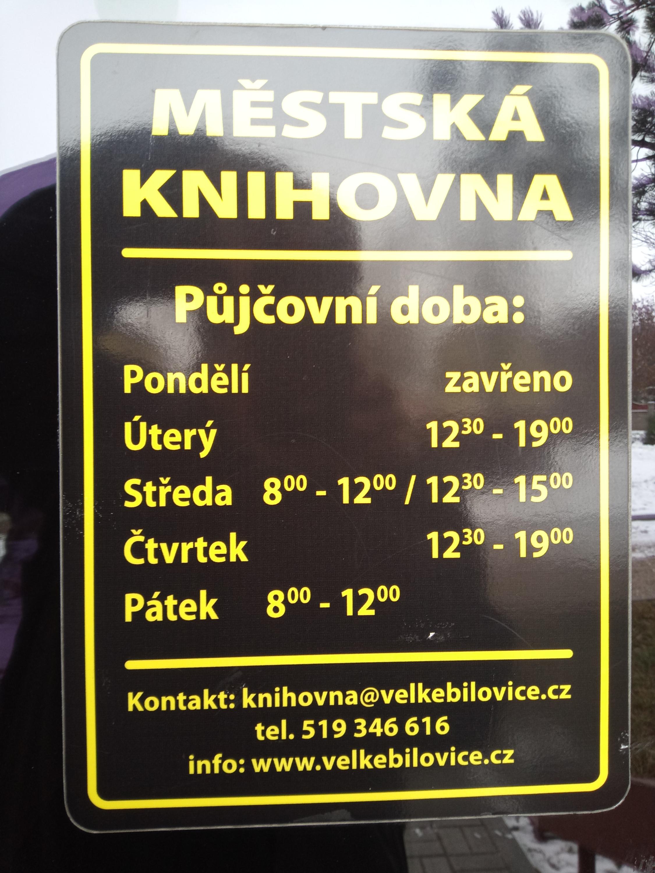 Městská knihovna Velké Bílovice foto 4