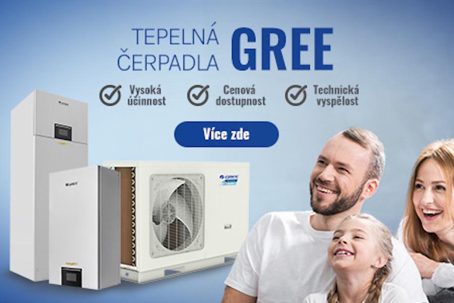 Tepelná čerpadla Gree