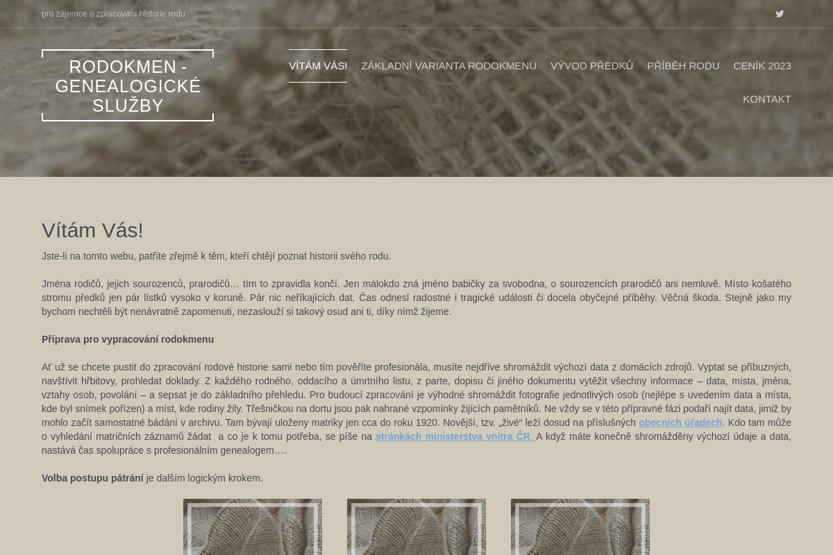 Marie Glöckner - genealog