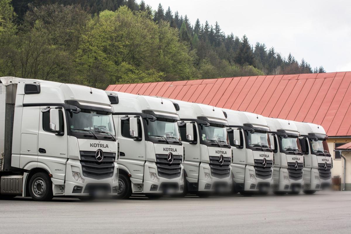 KOTRLA a.s. - Mezinárodní doprava a spedice