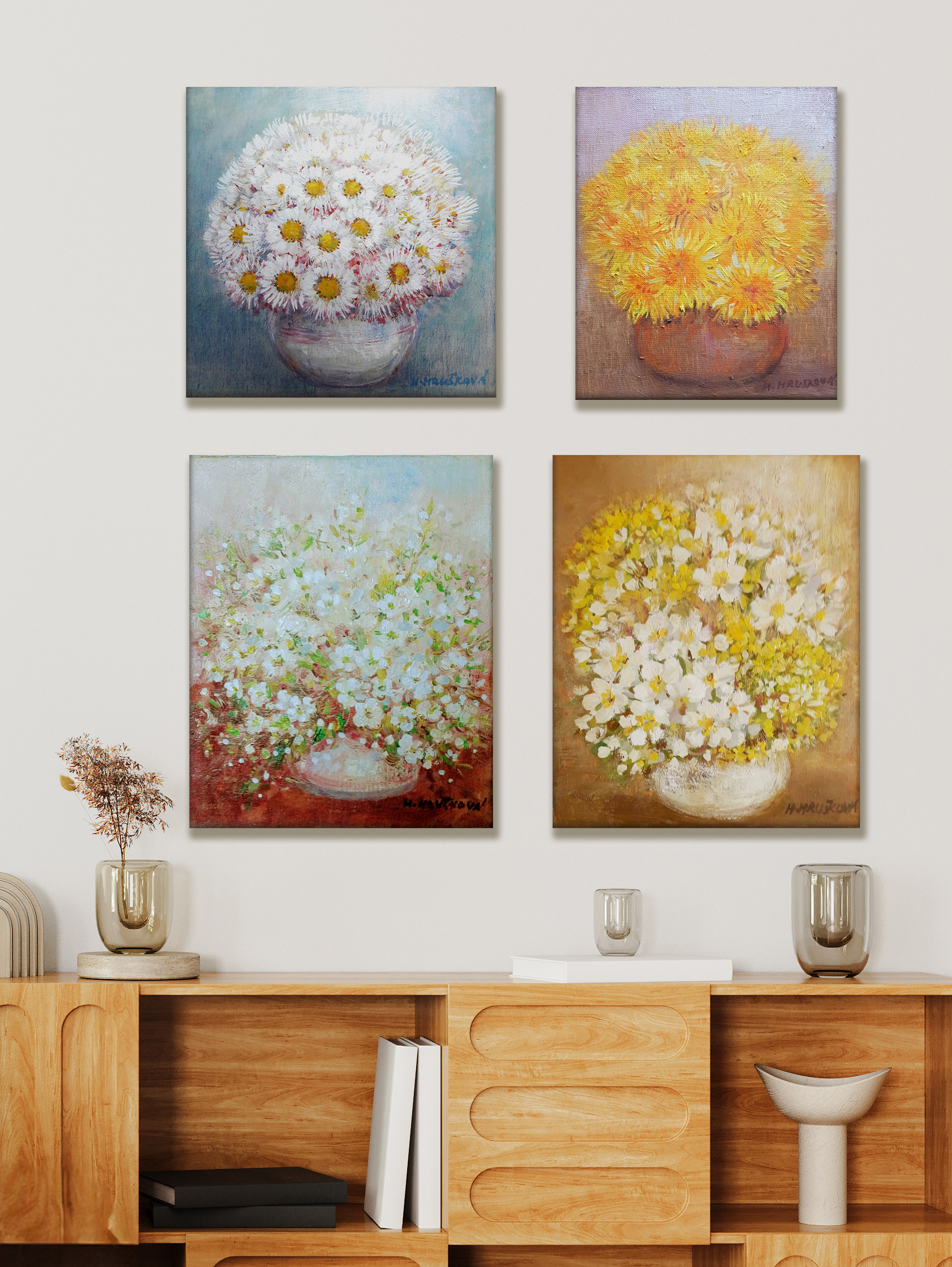 Akademická malířka Helena Hrušková-Štefková foto 2